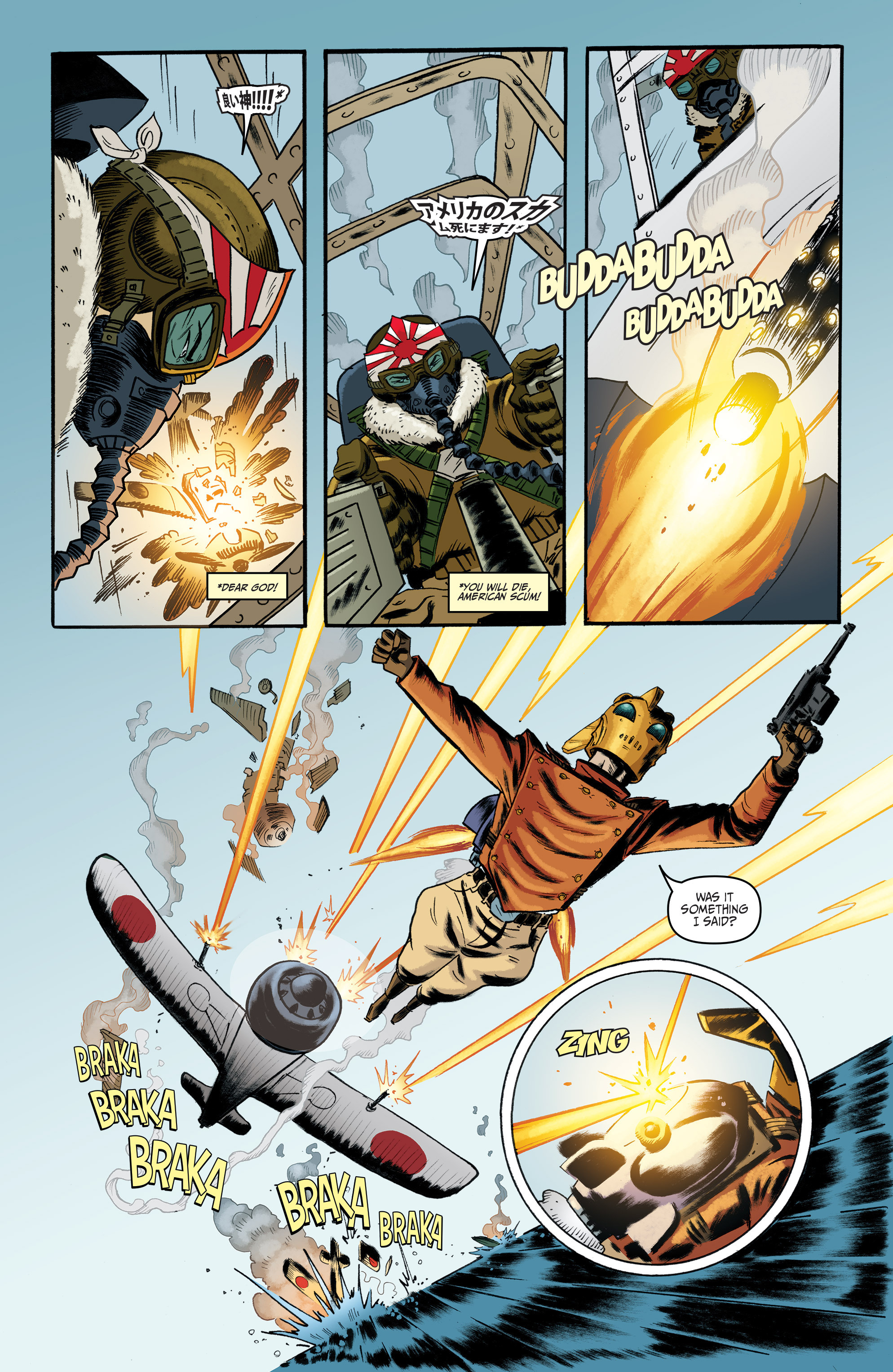 Read online The Rocketeer at War comic -  Issue #2 - 8