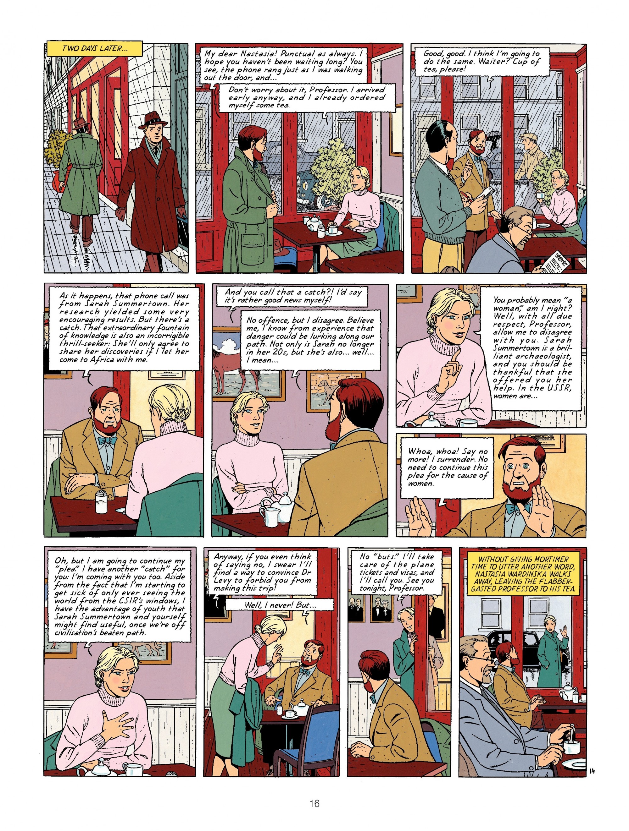 Read online Blake & Mortimer comic -  Issue #11 - 16