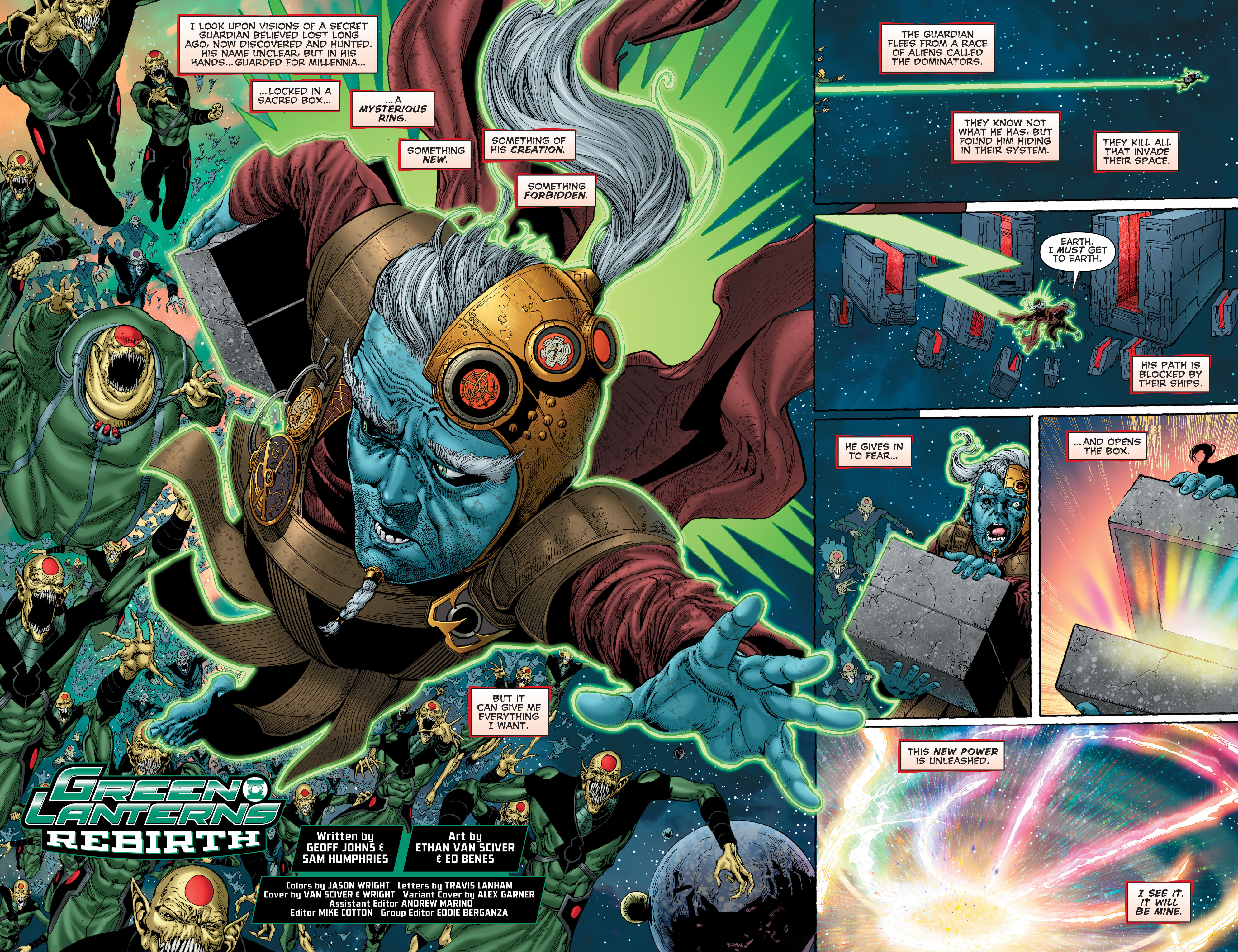Read online Green Lanterns: Rebirth comic -  Issue # Full - 5