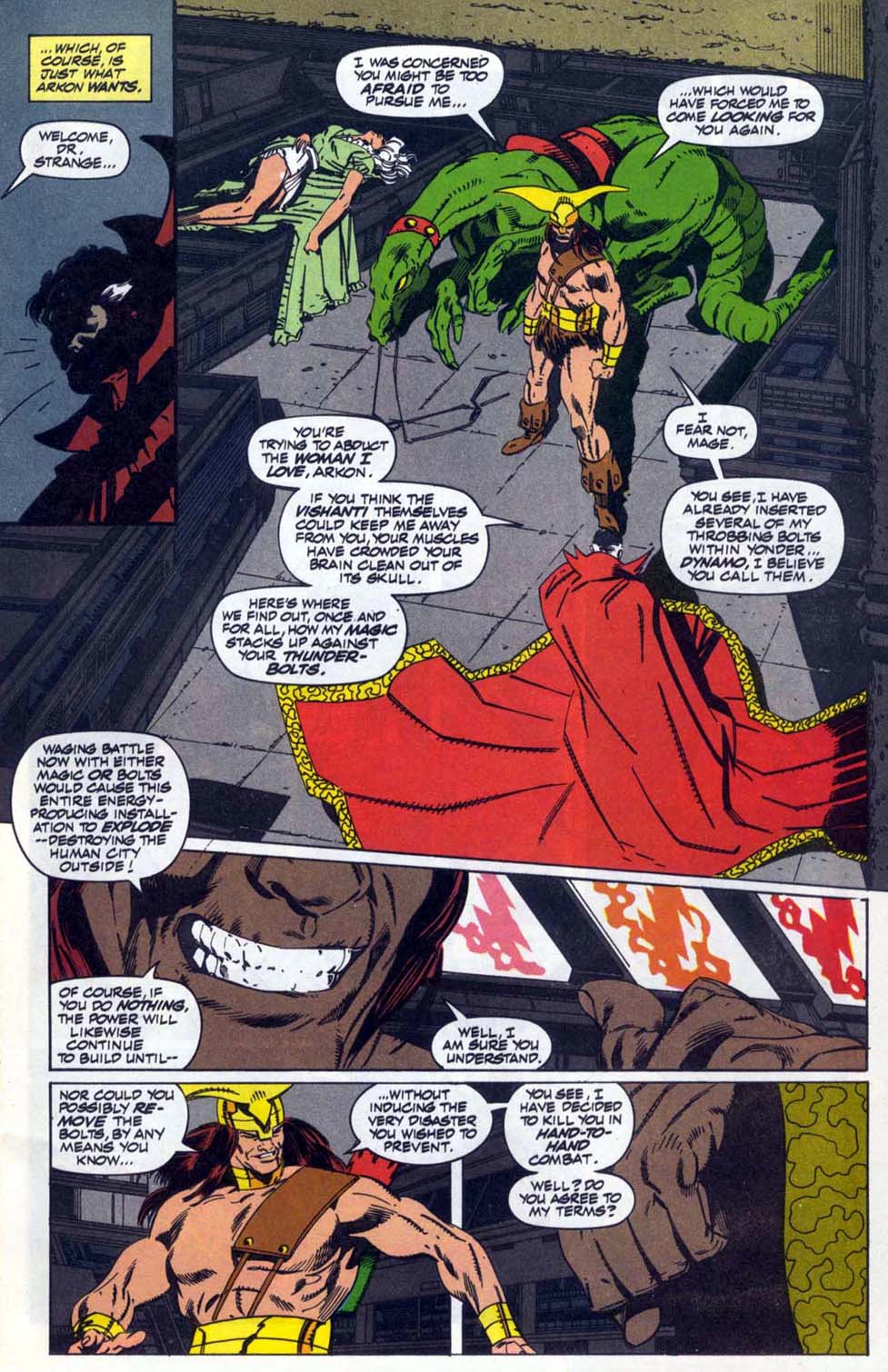 Read online Doctor Strange: Sorcerer Supreme comic -  Issue #13 - 15