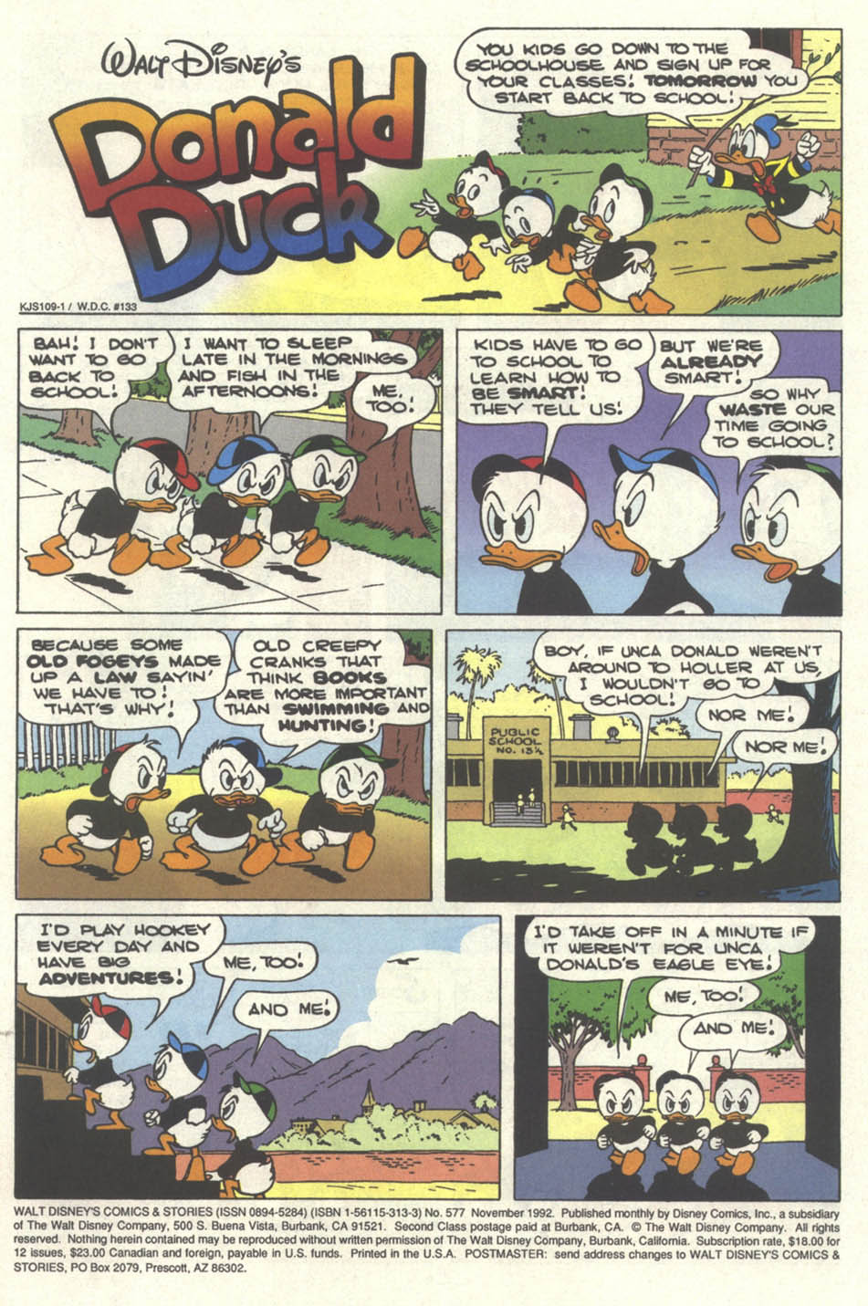 Read online Walt Disney's Comics and Stories comic -  Issue #577 - 2