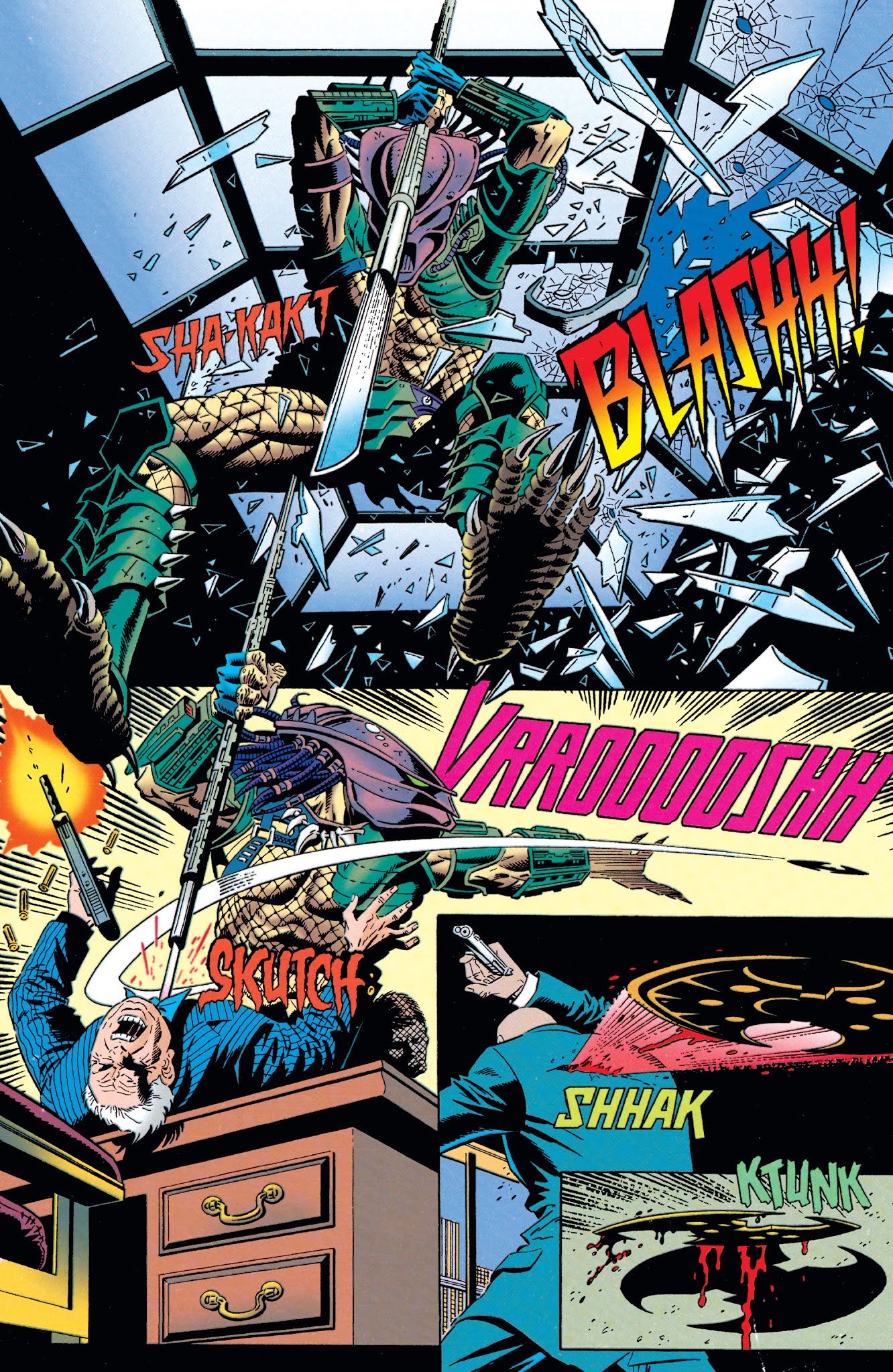Read online DC Comics/Dark Horse Comics: Batman vs. Predator comic -  Issue # TPB (Part 2) - 34