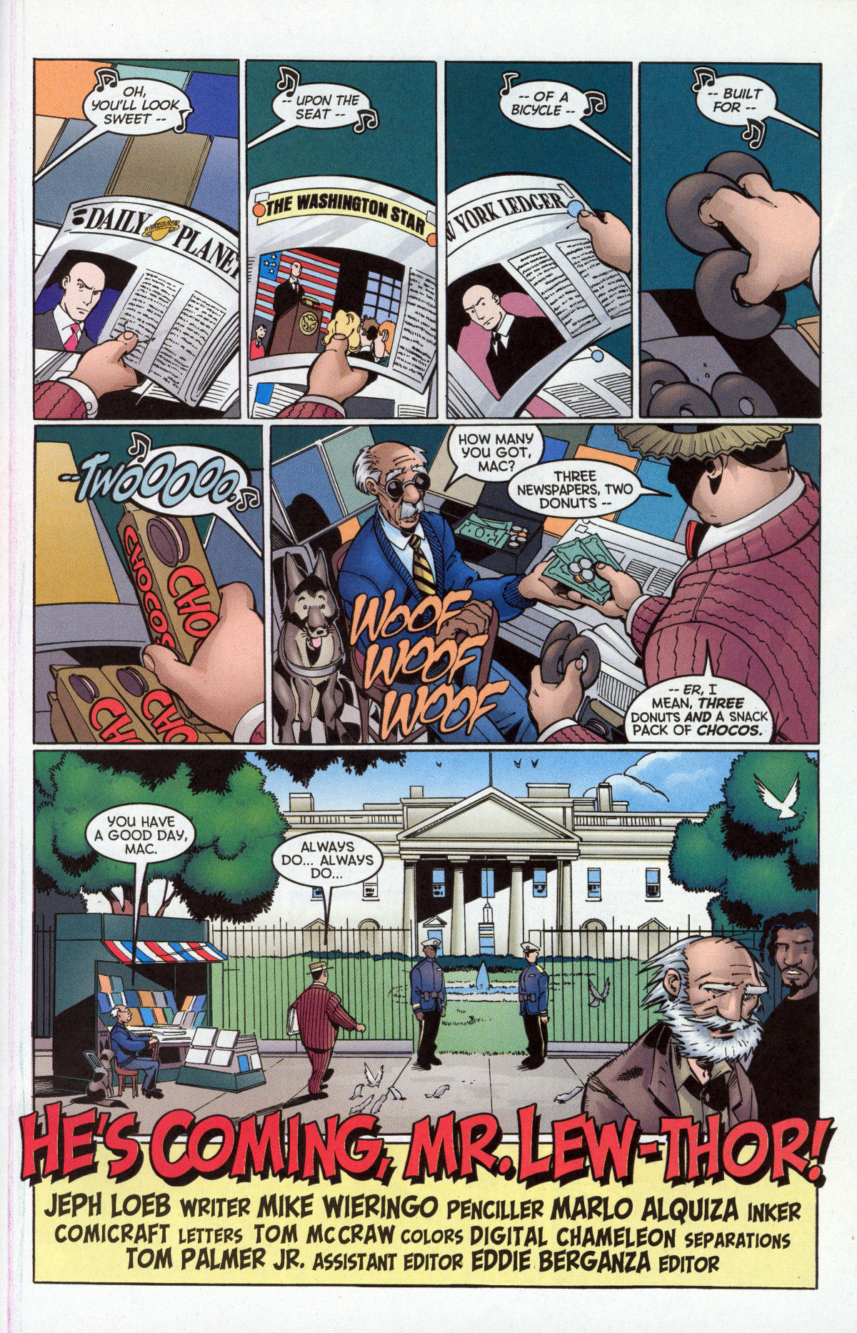 Read online Superman: President Lex comic -  Issue # TPB - 242
