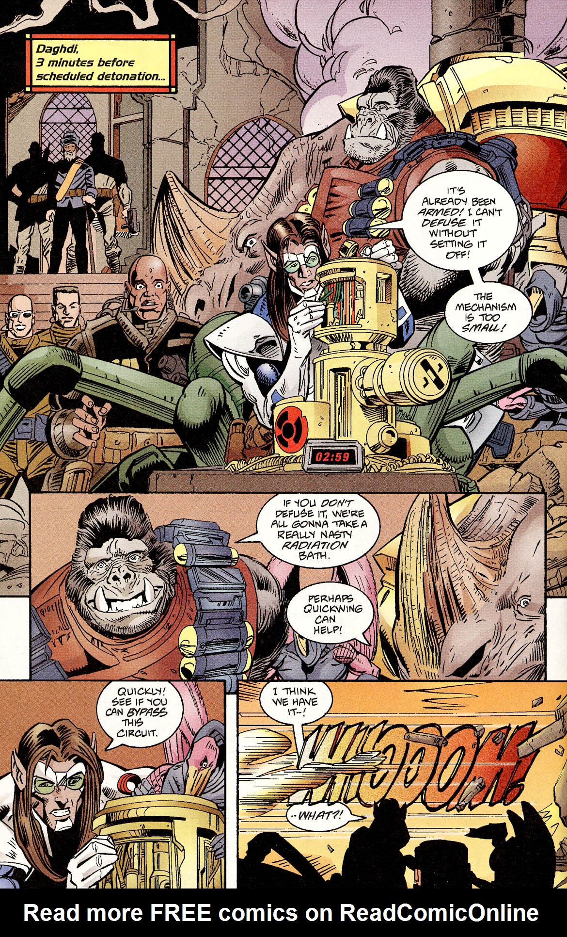 Read online Leonard Nimoy's Primortals (1996) comic -  Issue #0 - 18