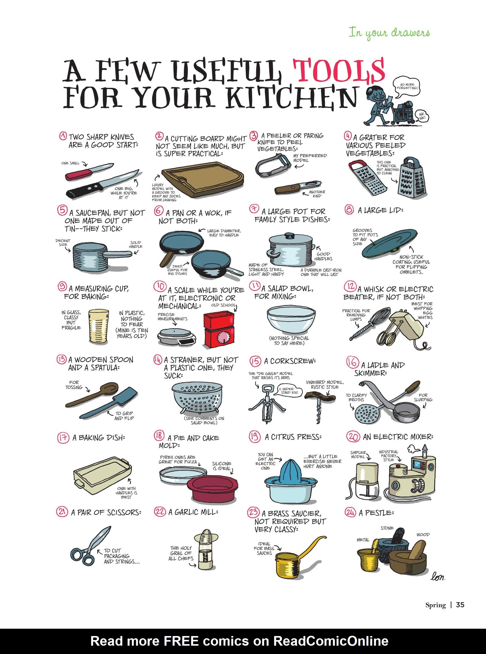 Read online To Drink and to Eat comic -  Issue # TPB 1 - 35