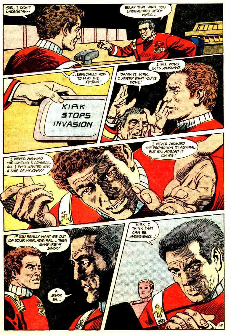 Read online Star Trek (1984) comic -  Issue #16 - 20