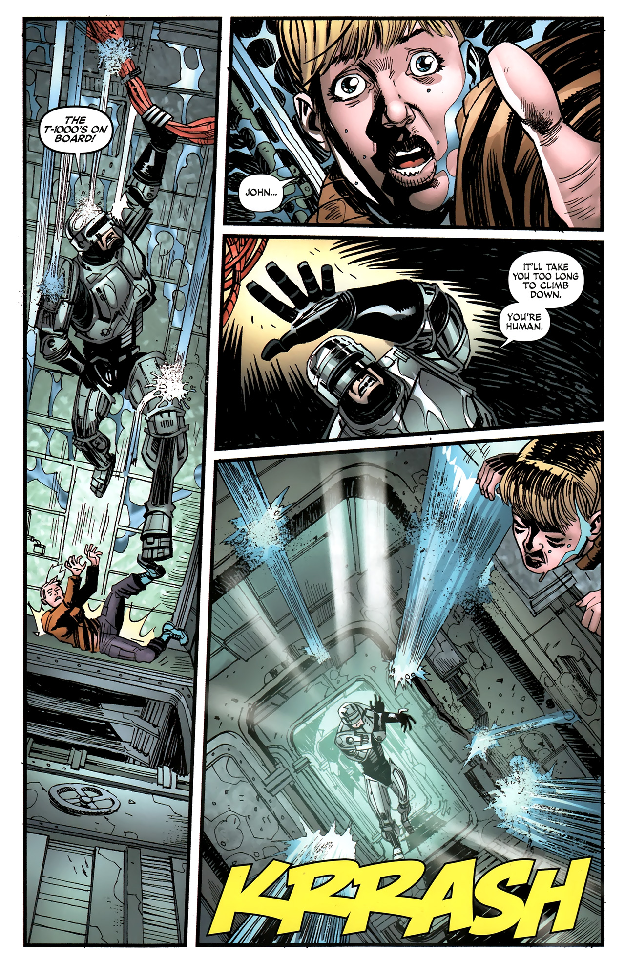 Read online Terminator/Robocop: Kill Human comic -  Issue #4 - 13