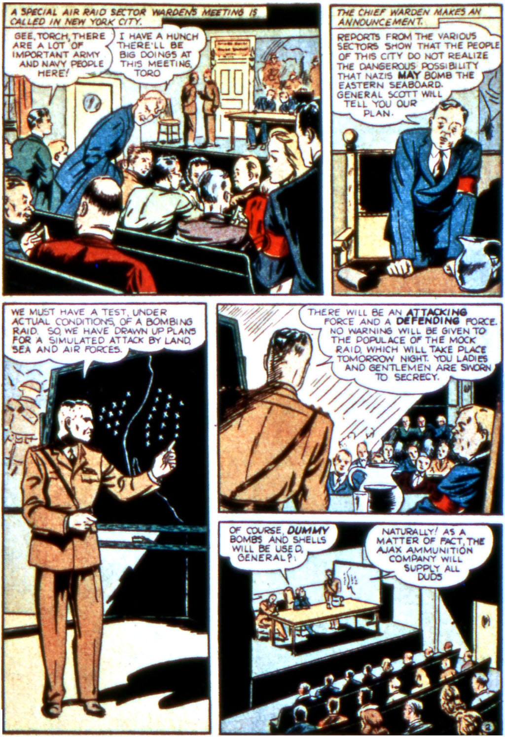 Read online The Human Torch (1940) comic -  Issue #11 - 4