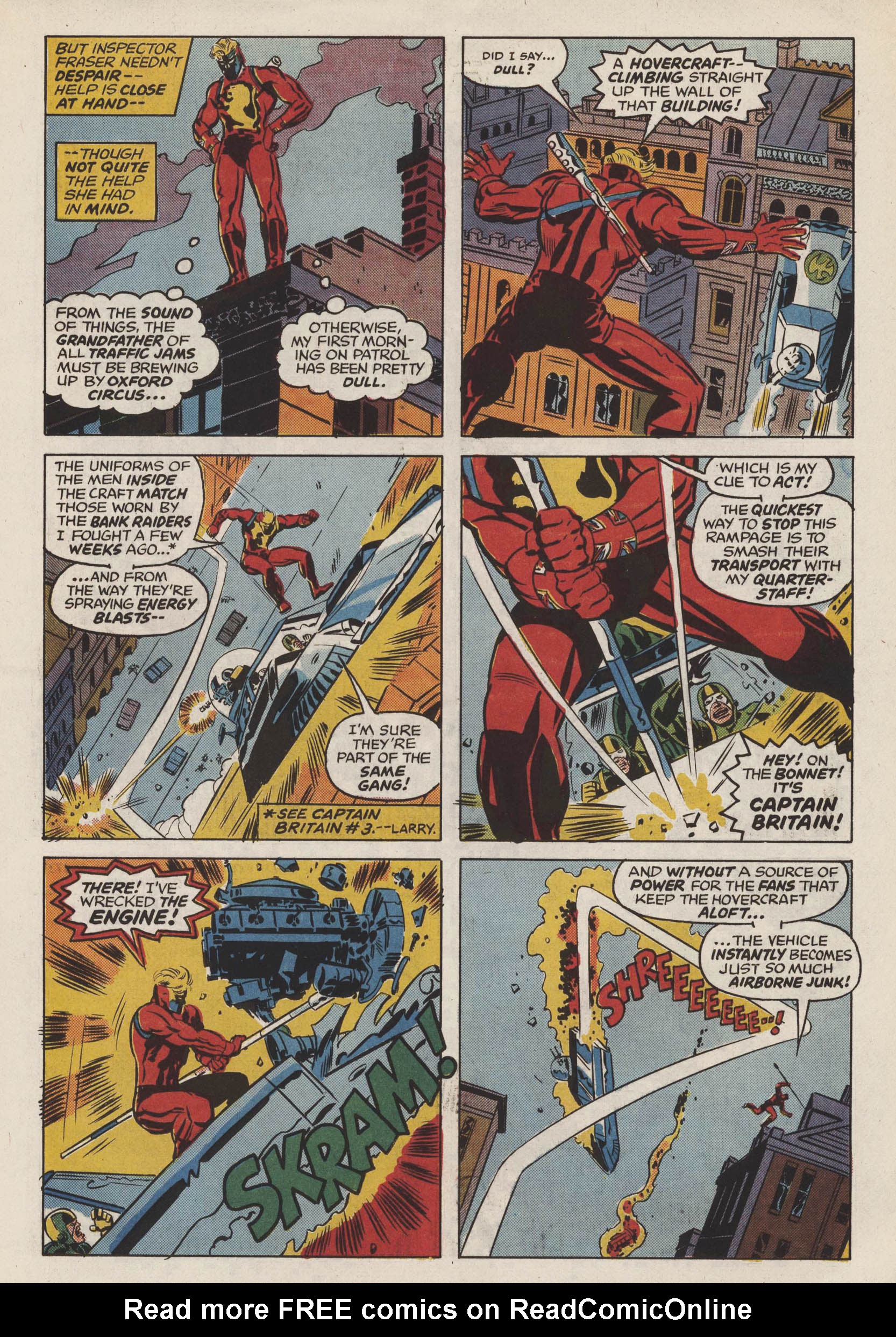 Read online Captain Britain (1976) comic -  Issue #8 - 3