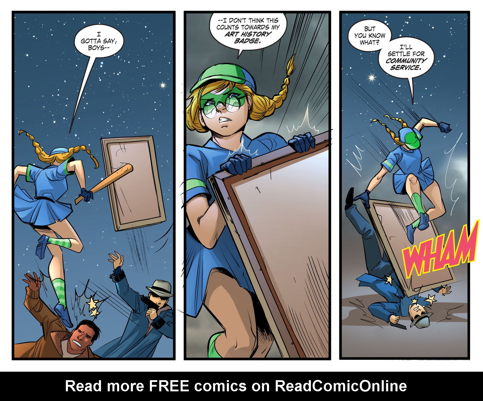 Read online DC Comics: Bombshells comic -  Issue #37 - 10