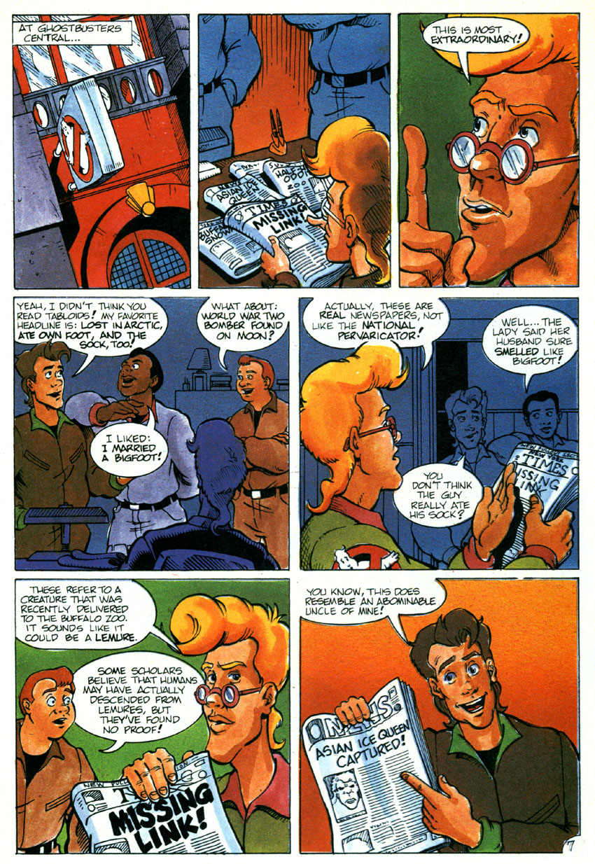 Read online Real Ghostbusters comic -  Issue #13 - 8