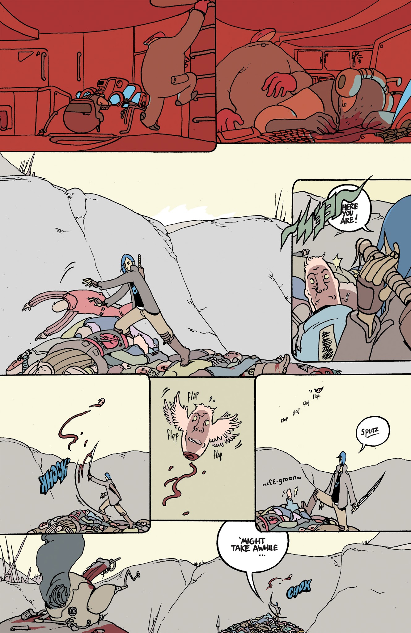 Read online Multiple Warheads: Ghost Throne comic -  Issue # Full - 40
