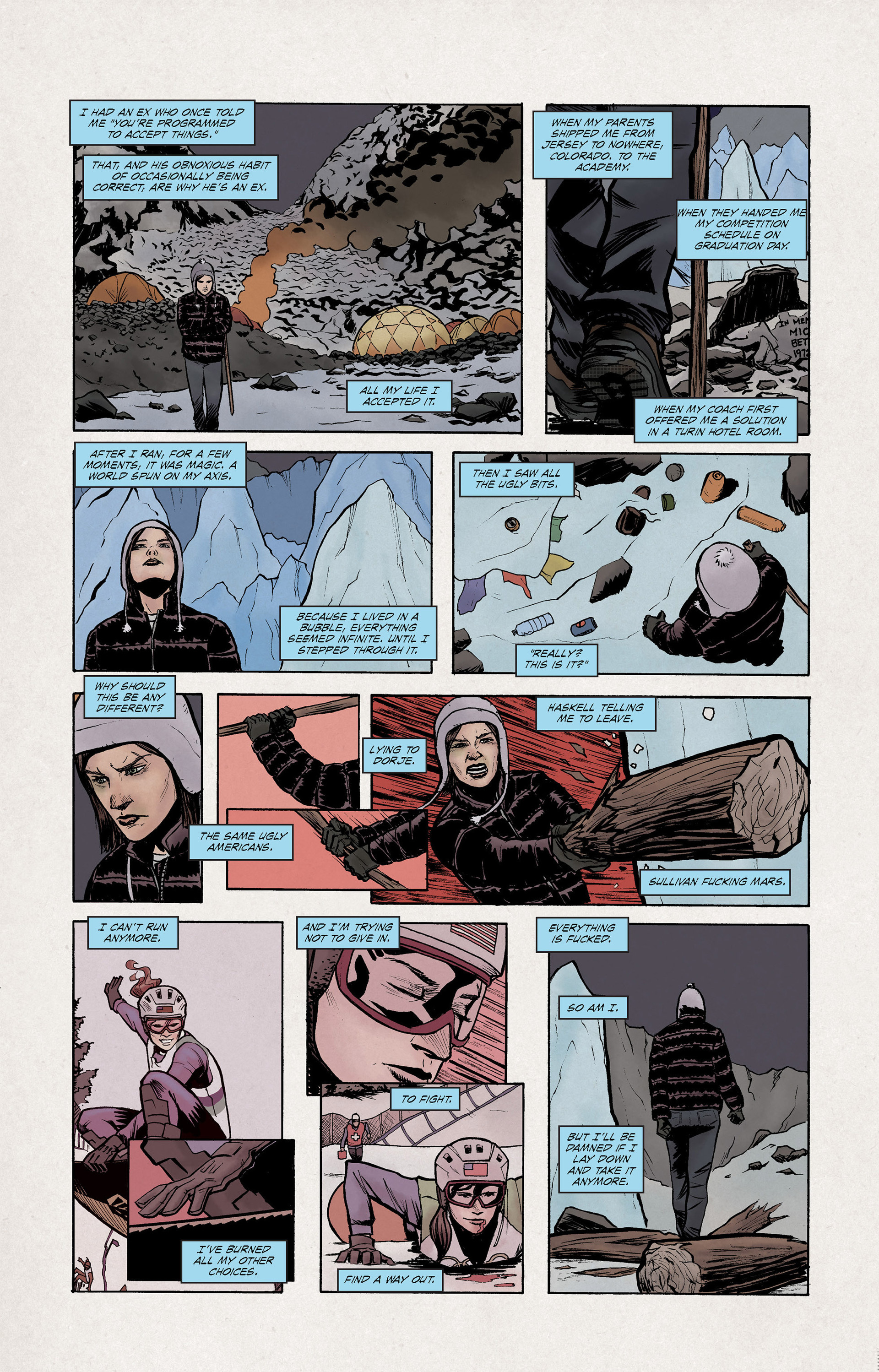 Read online High Crimes comic -  Issue #5 - 8