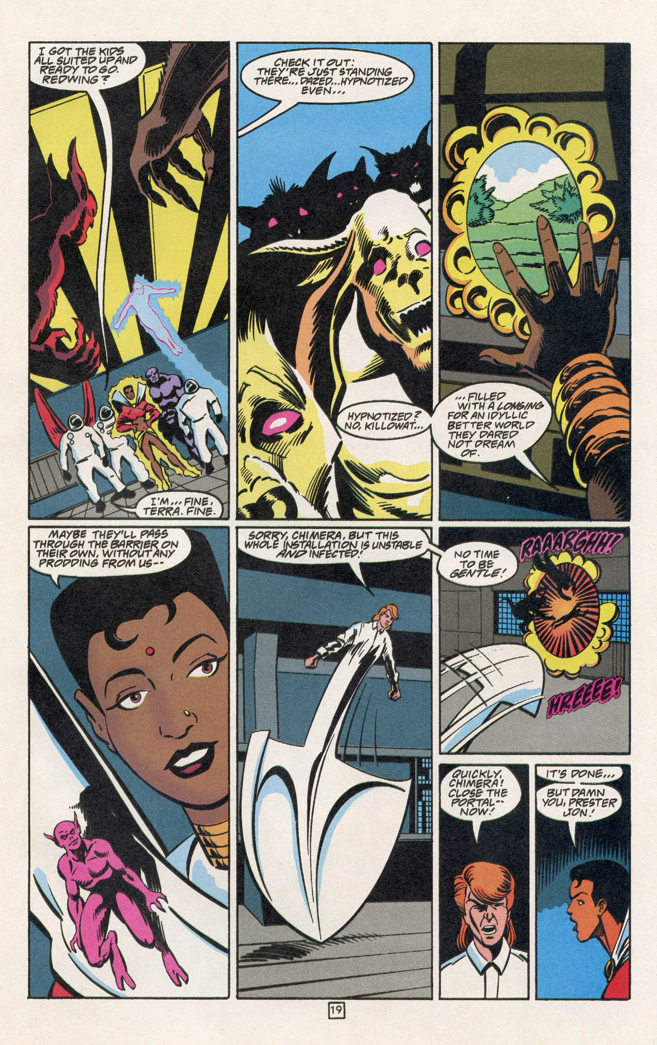 Read online Team Titans comic -  Issue #23 - 22