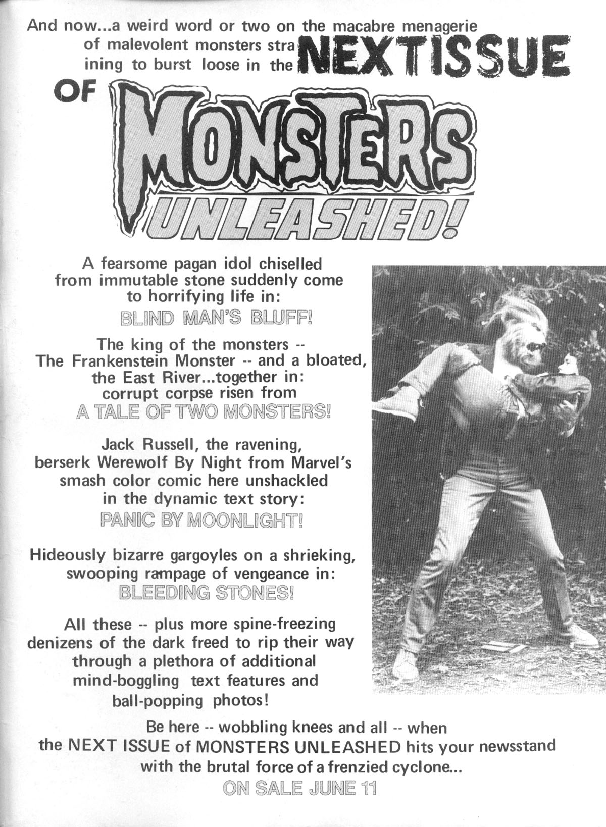 Read online Monsters Unleashed (1973) comic -  Issue #6 - 63