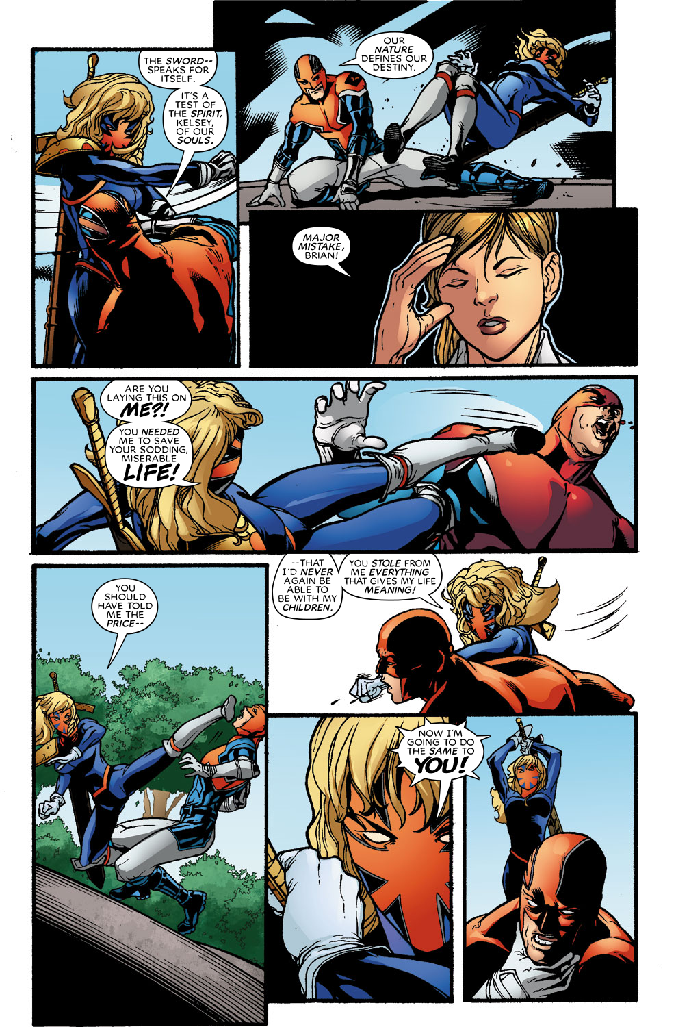 Read online New Excalibur comic -  Issue #4 - 19