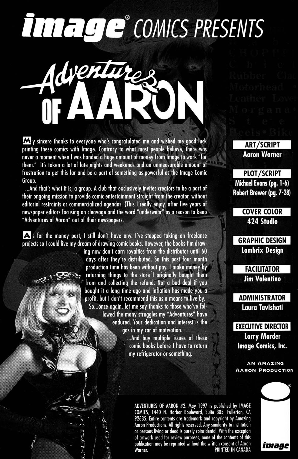 Read online Adventures of Aaron comic -  Issue #2 - 2