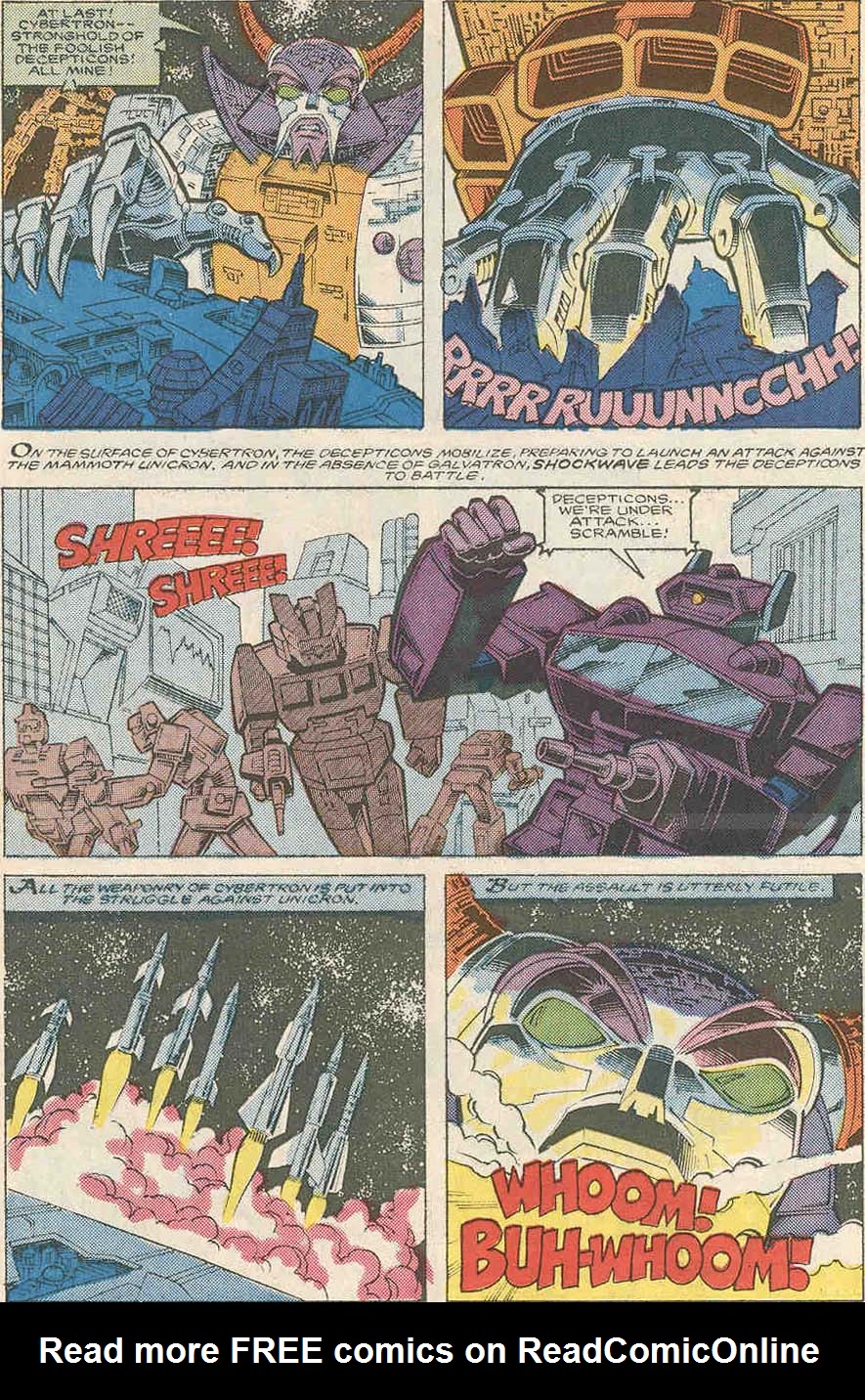 Read online The Transformers: The Movie comic -  Issue #3 - 18