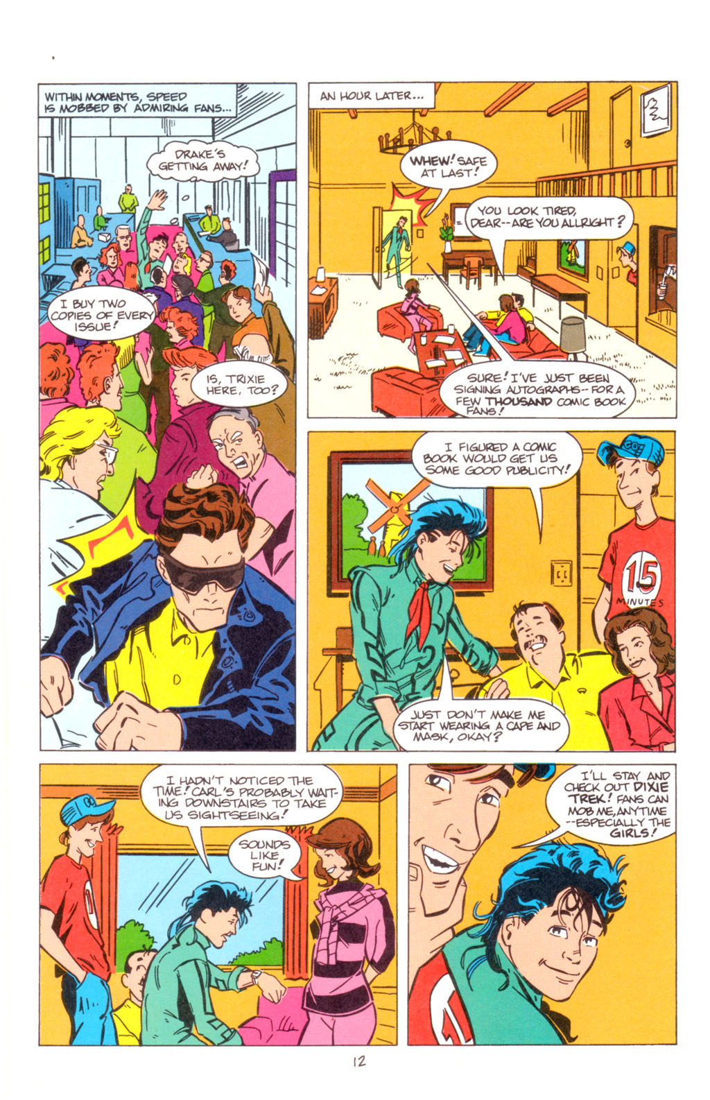 Read online Speed Racer (1987) comic -  Issue #23 - 14