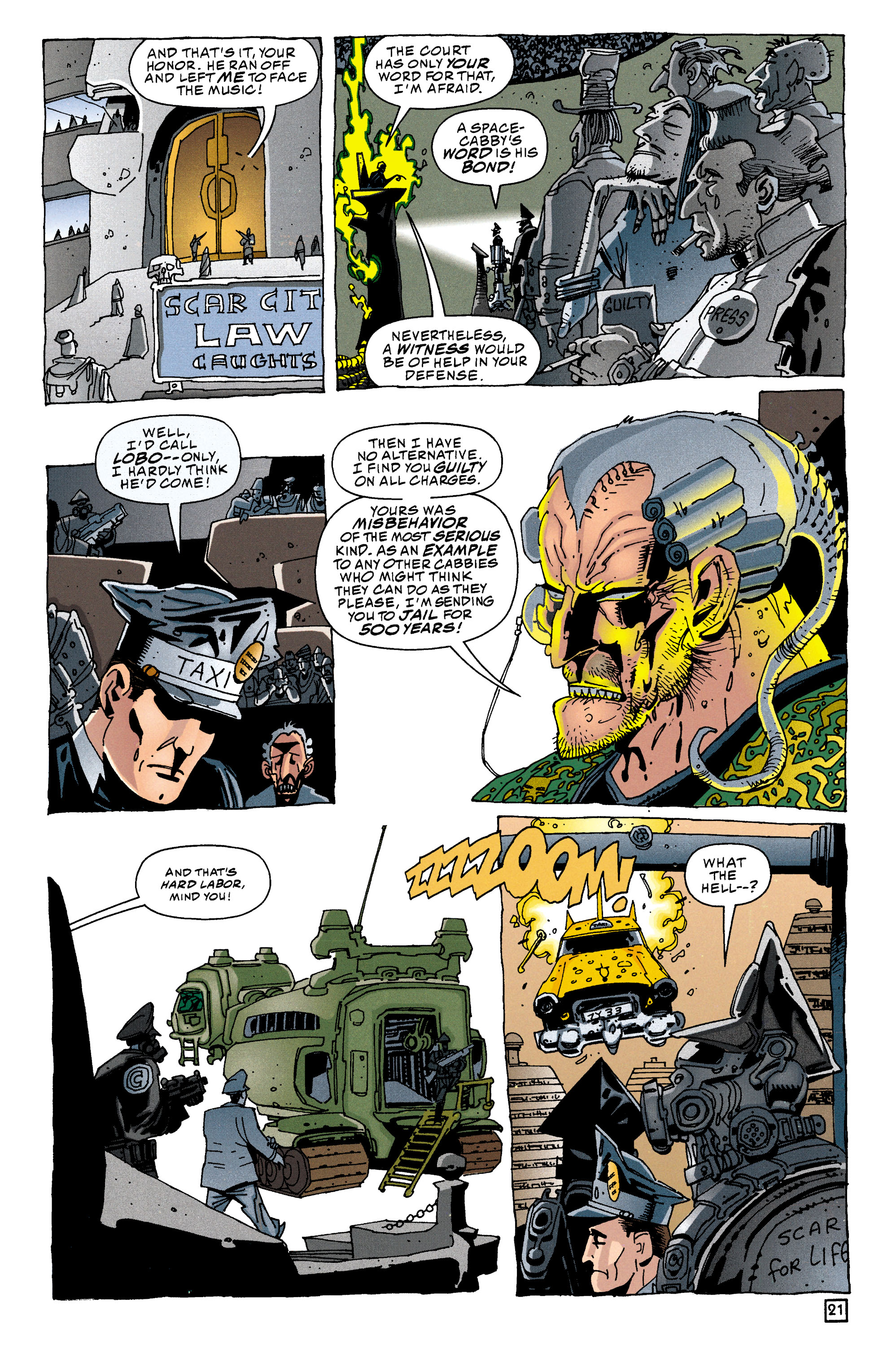 Read online Lobo (1993) comic -  Issue #21 - 22