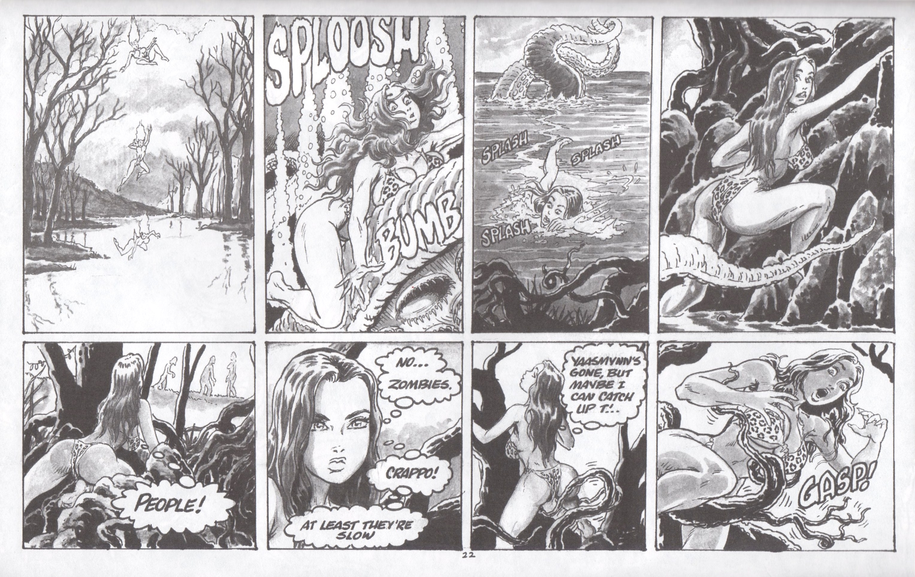 Read online Cavewoman: Pangaean Sea comic -  Issue #4 - 23
