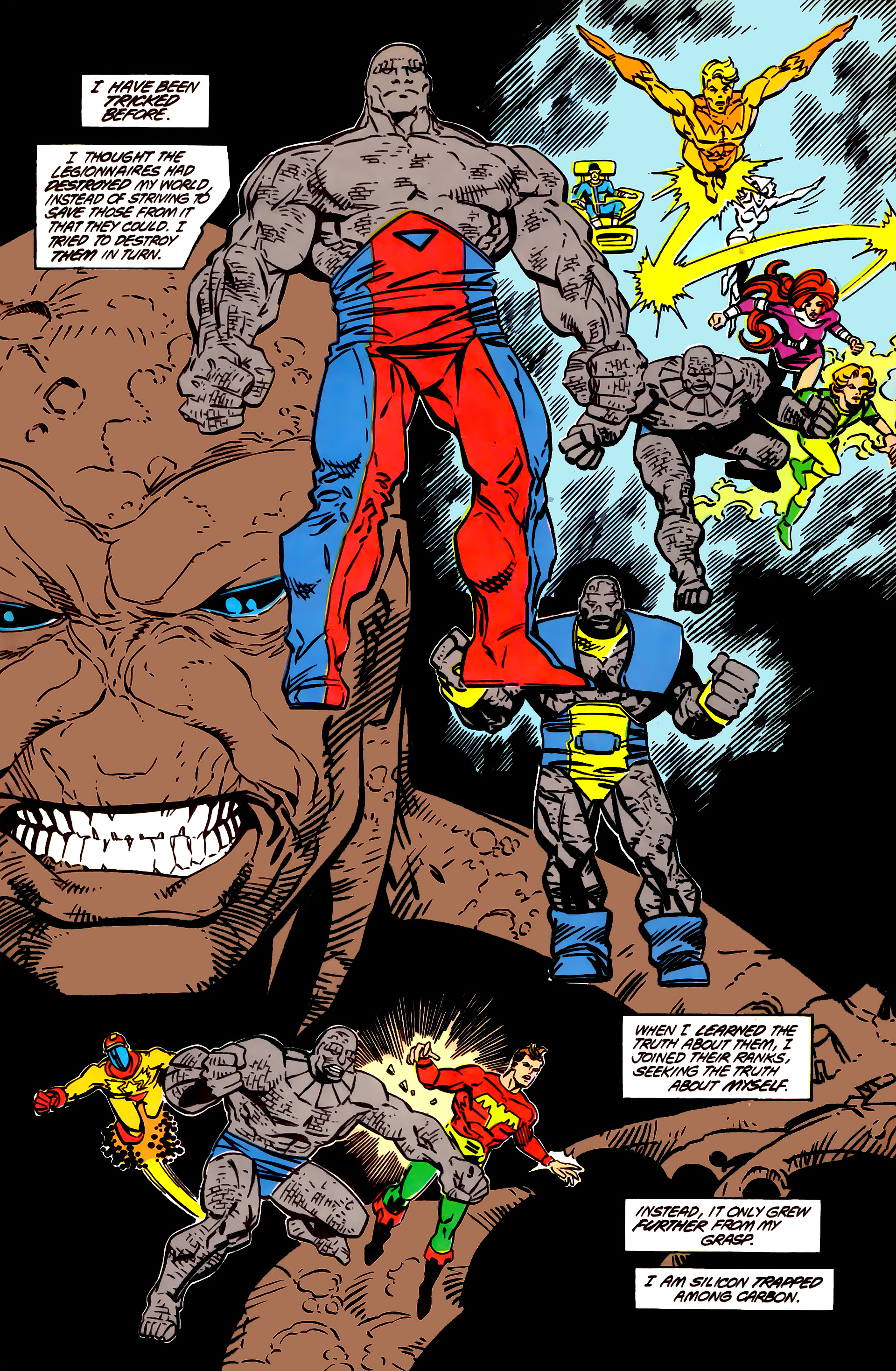 Read online Legion of Super-Heroes (1984) comic -  Issue #55 - 24