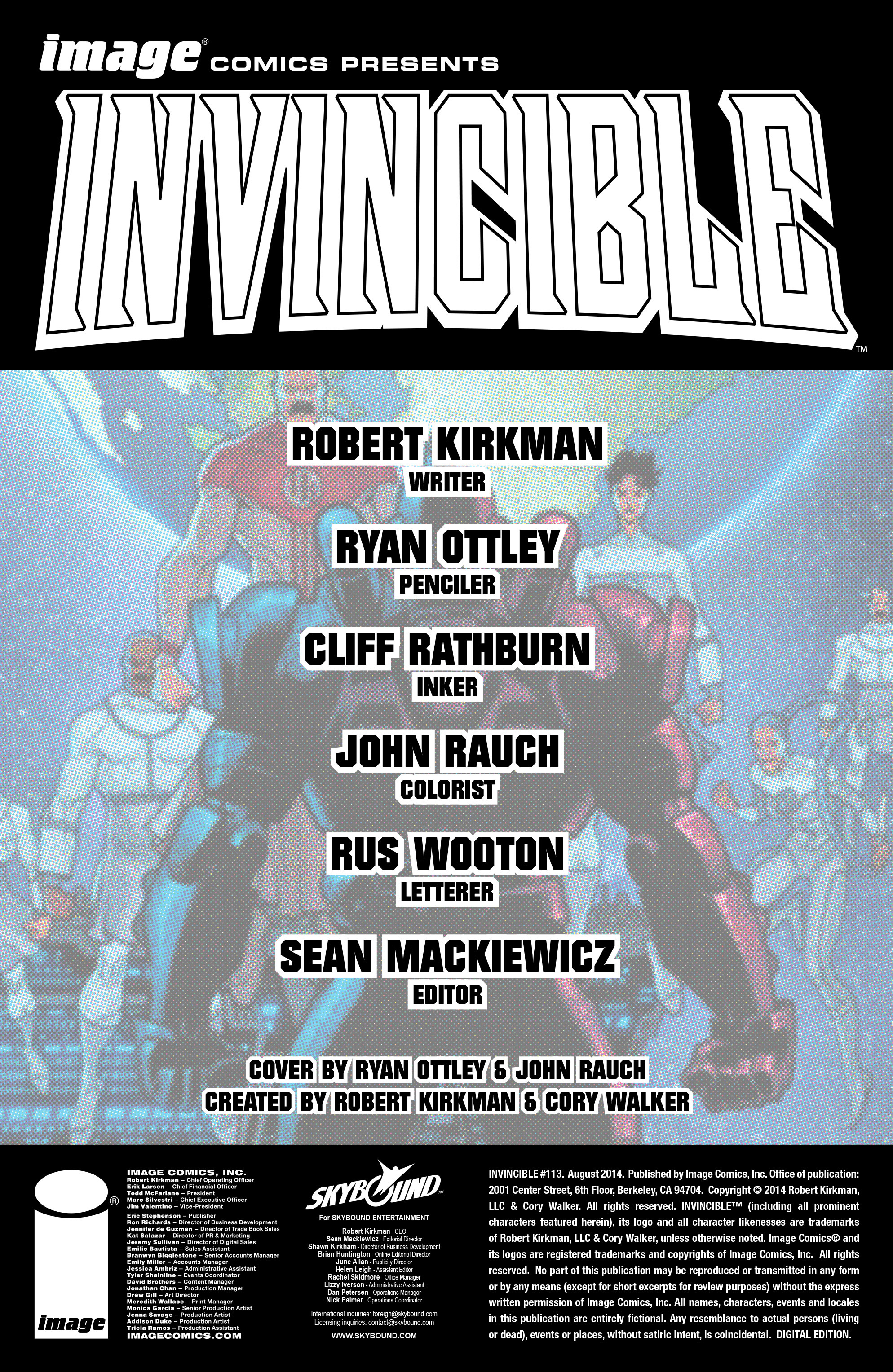 Read online Invincible comic -  Issue #113 - 2