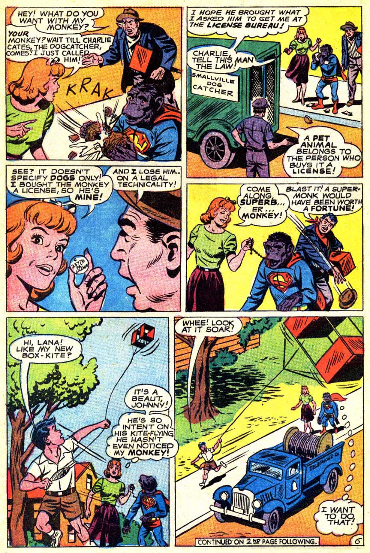 Read online Superboy (1949) comic -  Issue #142 - 6