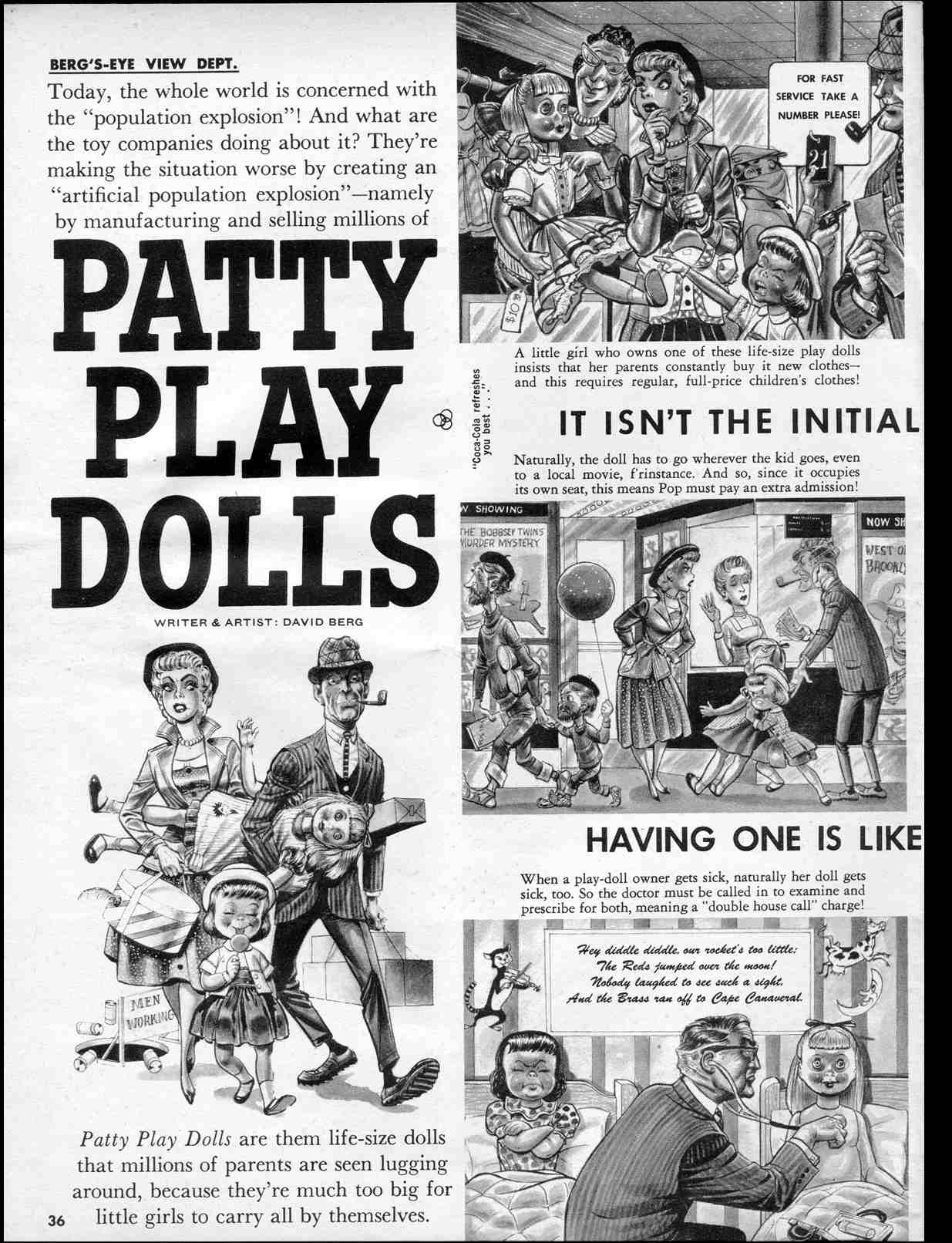 Read online MAD comic -  Issue #56 - 38