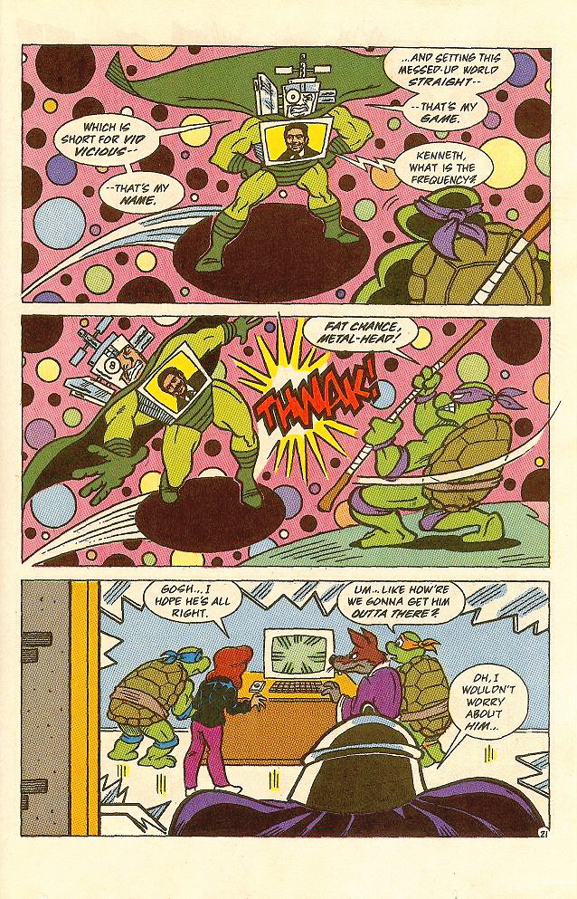 Read online Teenage Mutant Ninja Turtles Adventures (1989) comic -  Issue #21 - 22