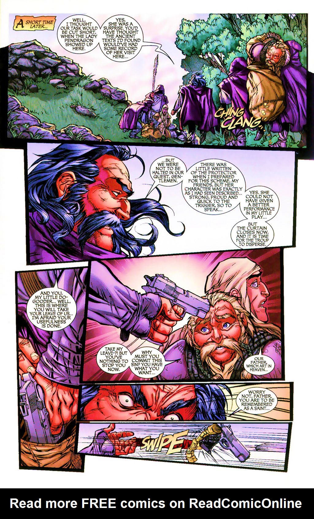 Read online More Than Mortal / Lady Pendragon comic -  Issue # Full - 17