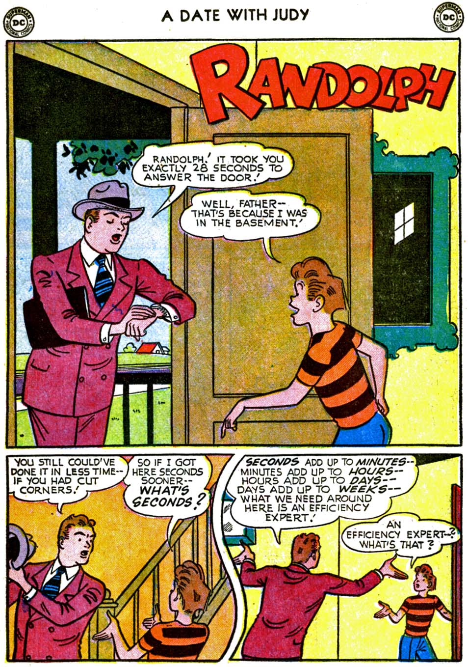 Read online A Date with Judy comic -  Issue #29 - 23