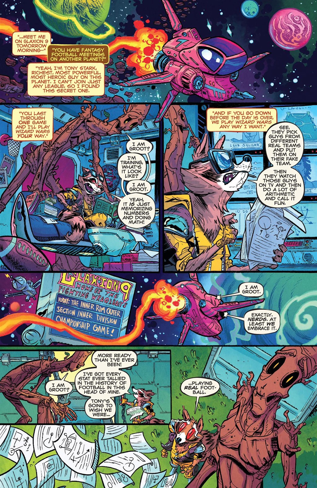 Read online Marvel-Verse: Rocket & Groot comic -  Issue # TPB - 87