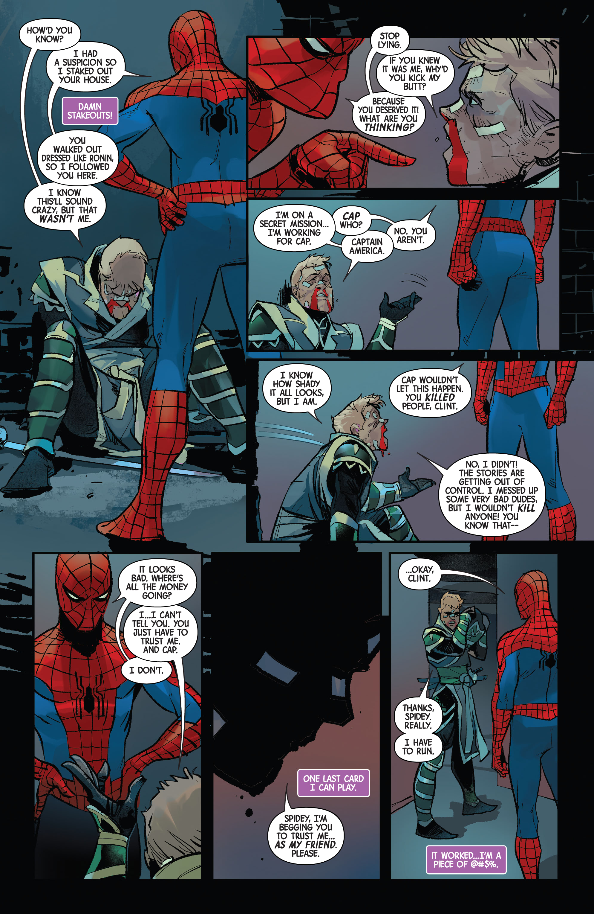 Read online Hawkeye: Freefall comic -  Issue #4 - 21