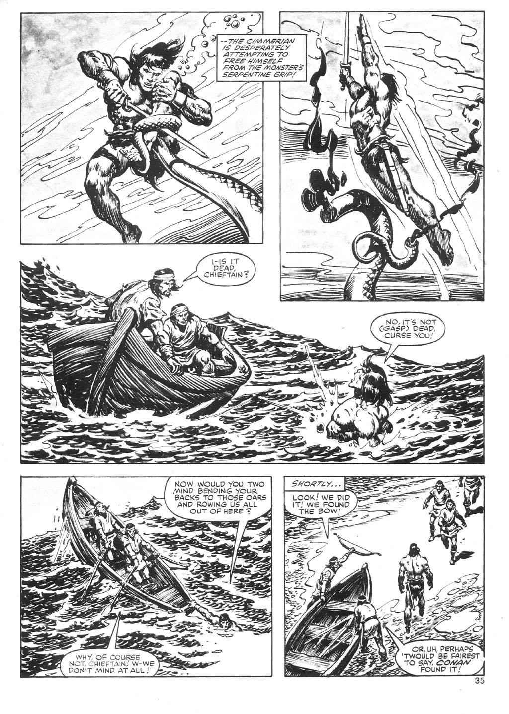 The Savage Sword Of Conan issue 87 - Page 35