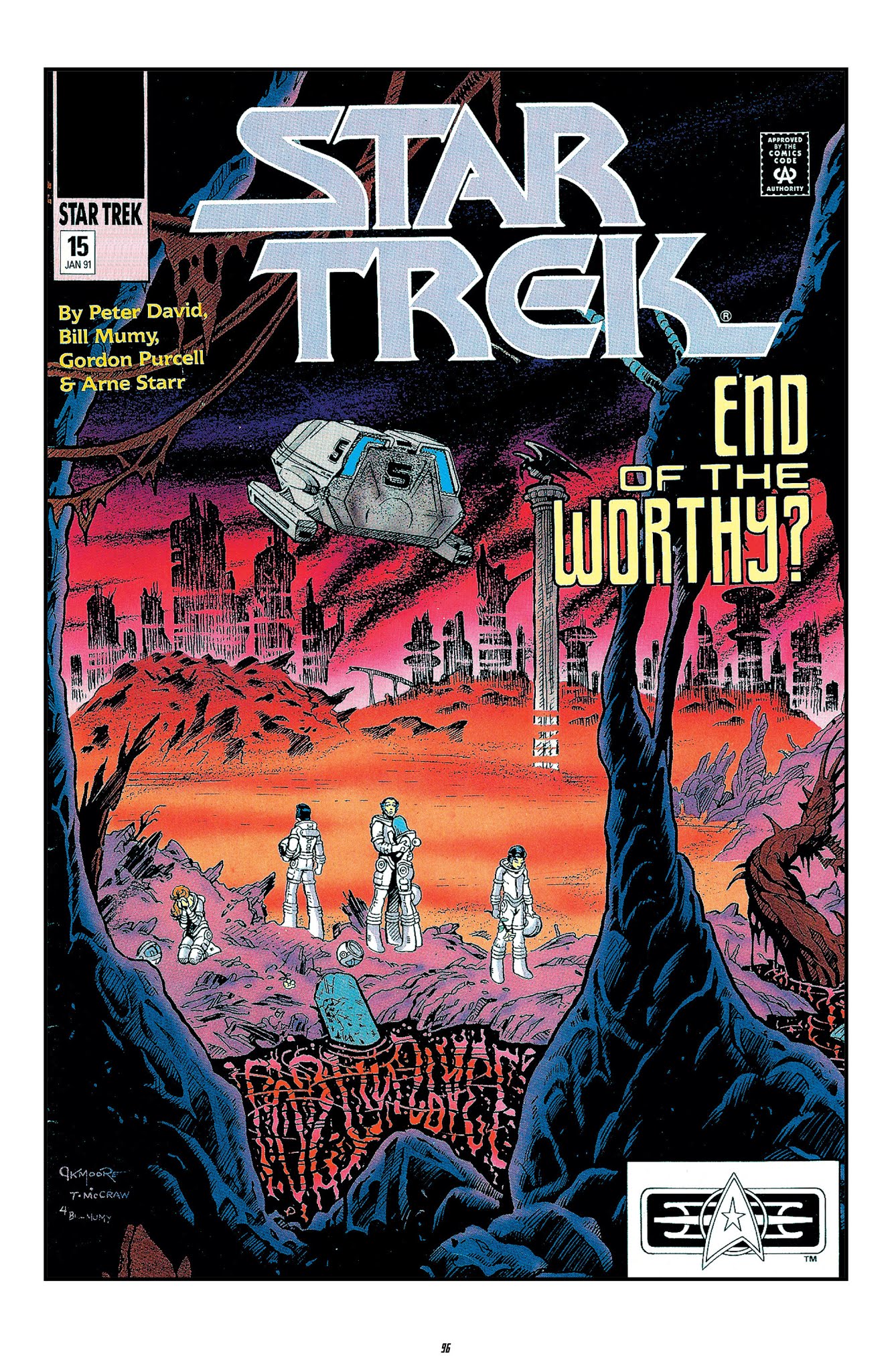 Read online Star Trek Archives comic -  Issue # TPB 1 (Part 1) - 93