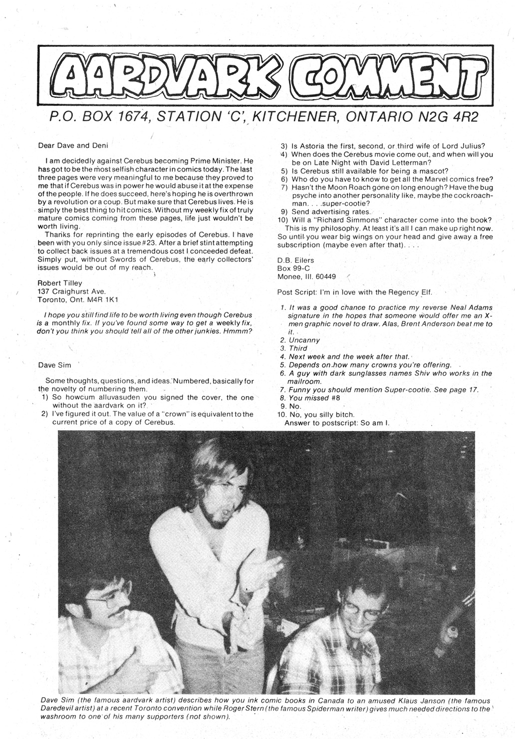 Read online Cerebus comic -  Issue #42 - 31