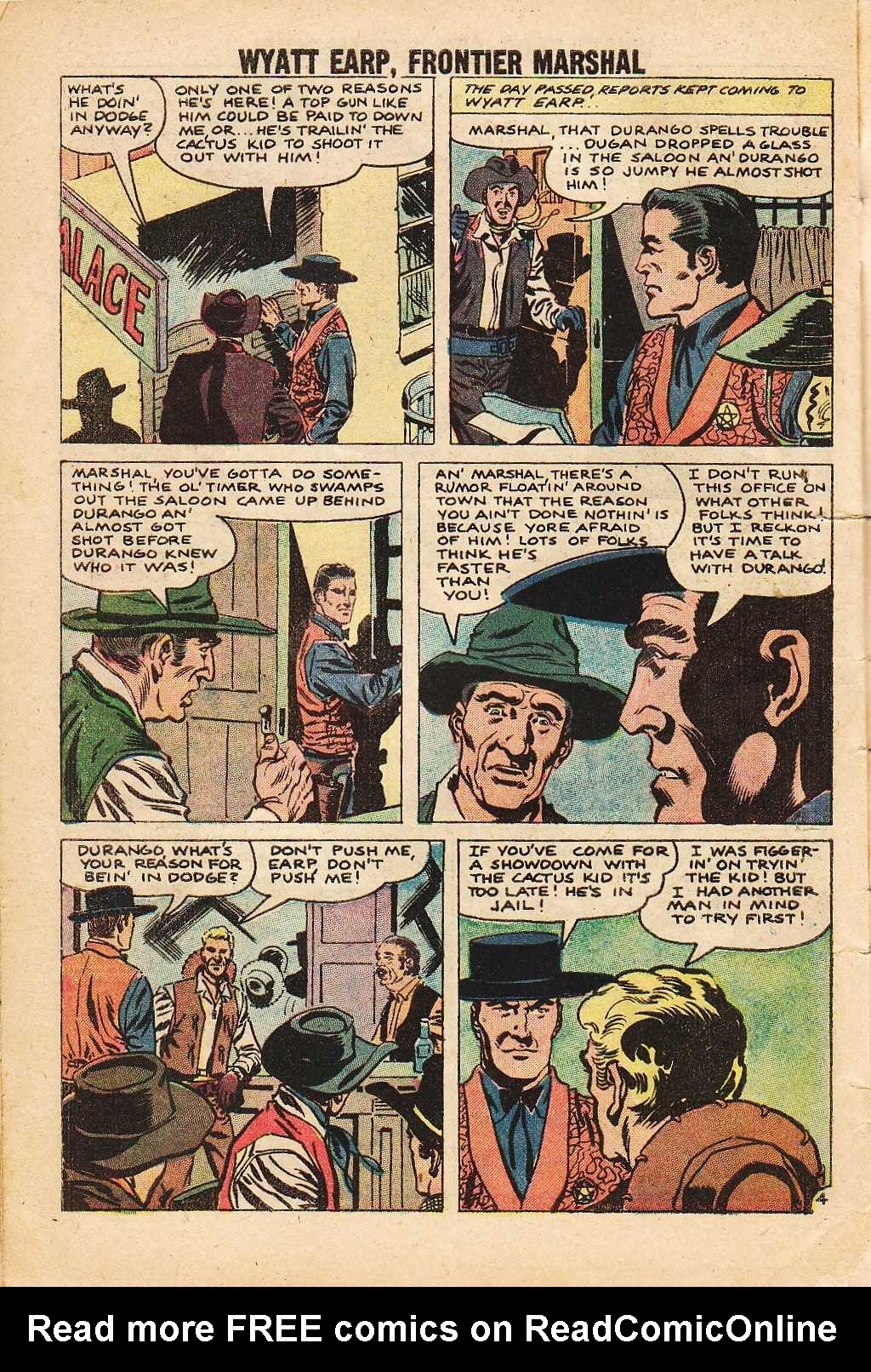 Read online Wyatt Earp Frontier Marshal comic -  Issue #23 - 30