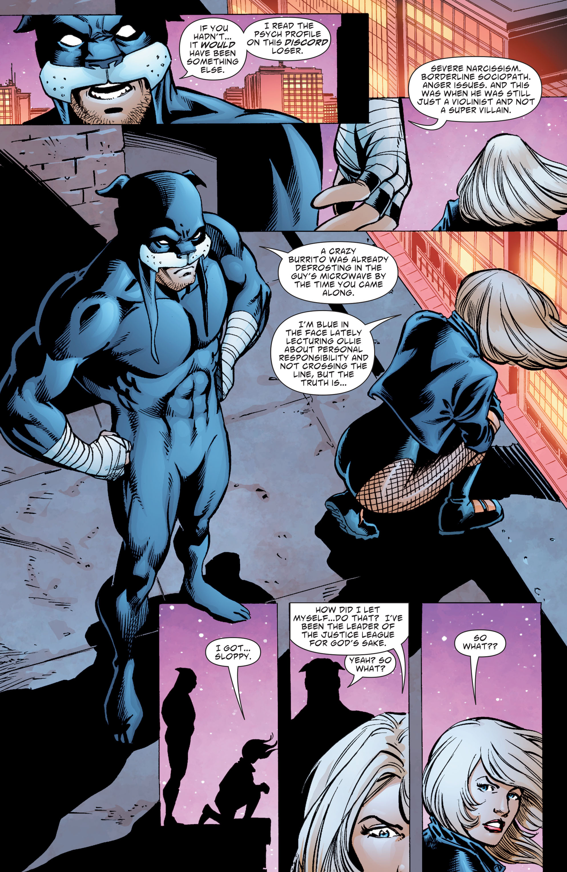 Read online Green Arrow/Black Canary comic -  Issue #23 - 27