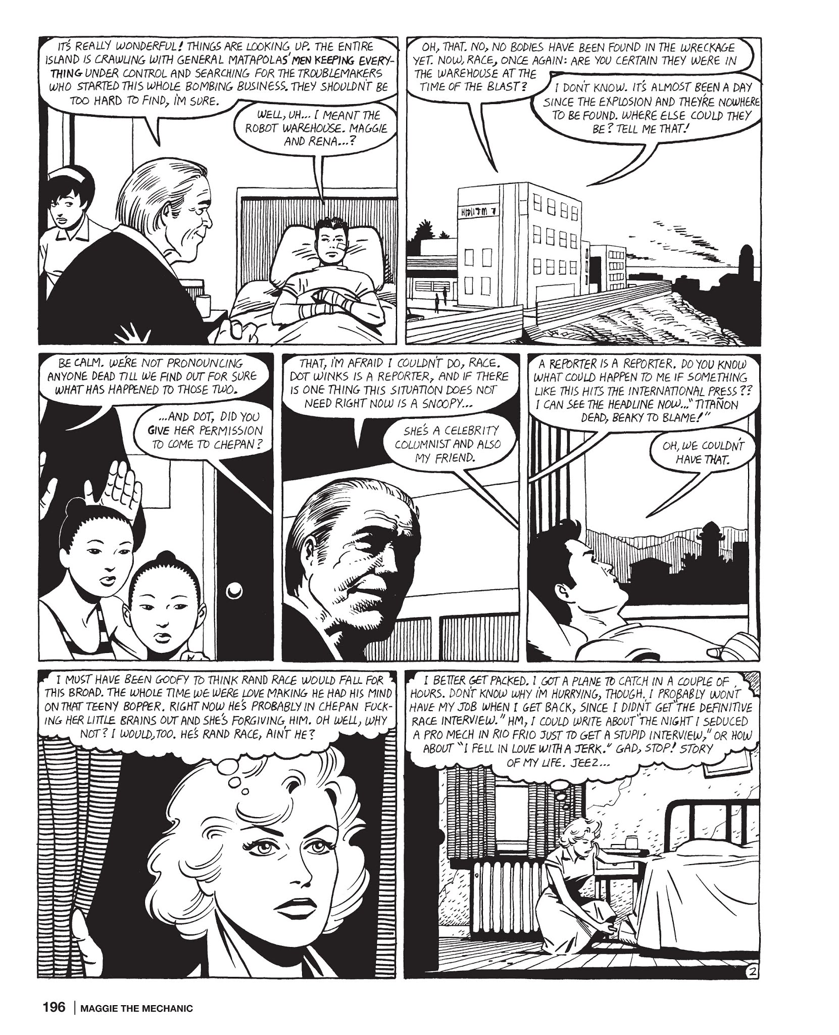 Read online Maggie the Mechanic: The Love & Rockets Library - Locas comic -  Issue # TPB (Part 3) - 7