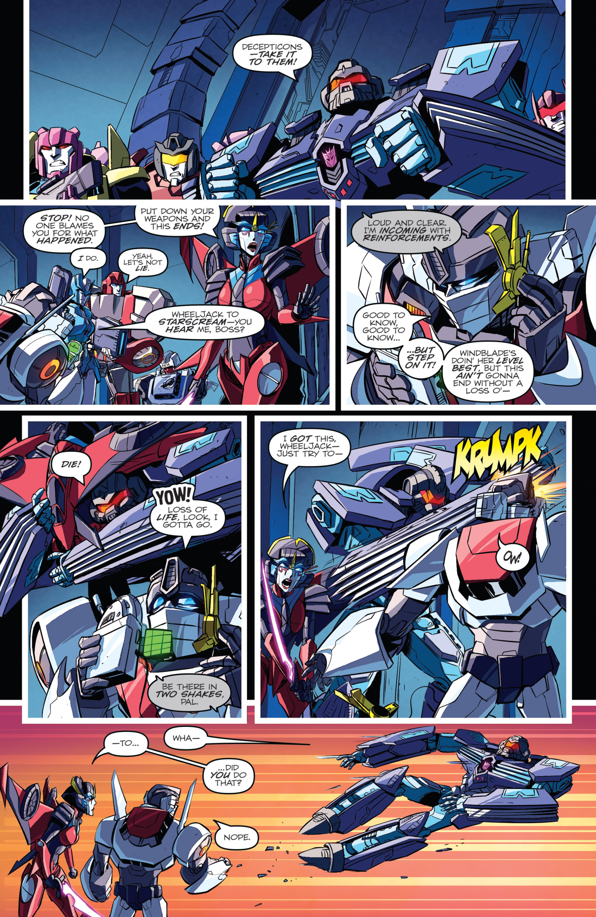 Read online The Transformers (2014) comic -  Issue #49 - 17