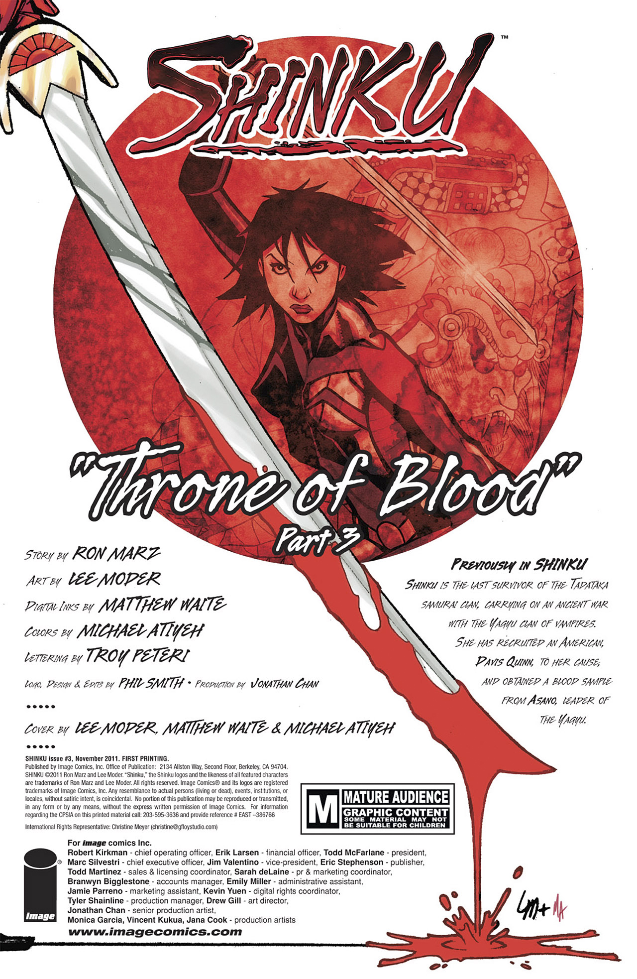 Read online Shinku comic -  Issue #3 - 2