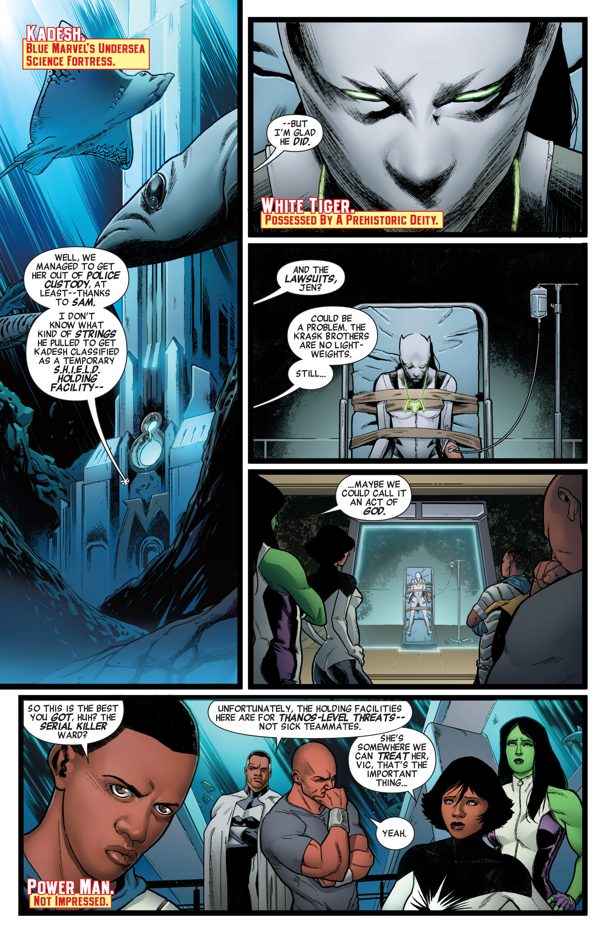 Read online Mighty Avengers comic -  Issue #8 - 3