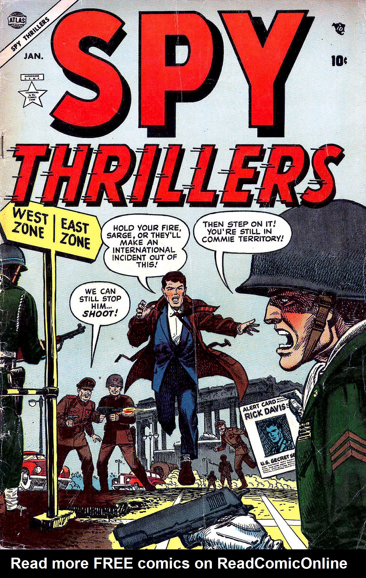 Read online Spy Thrillers comic -  Issue #2 - 1