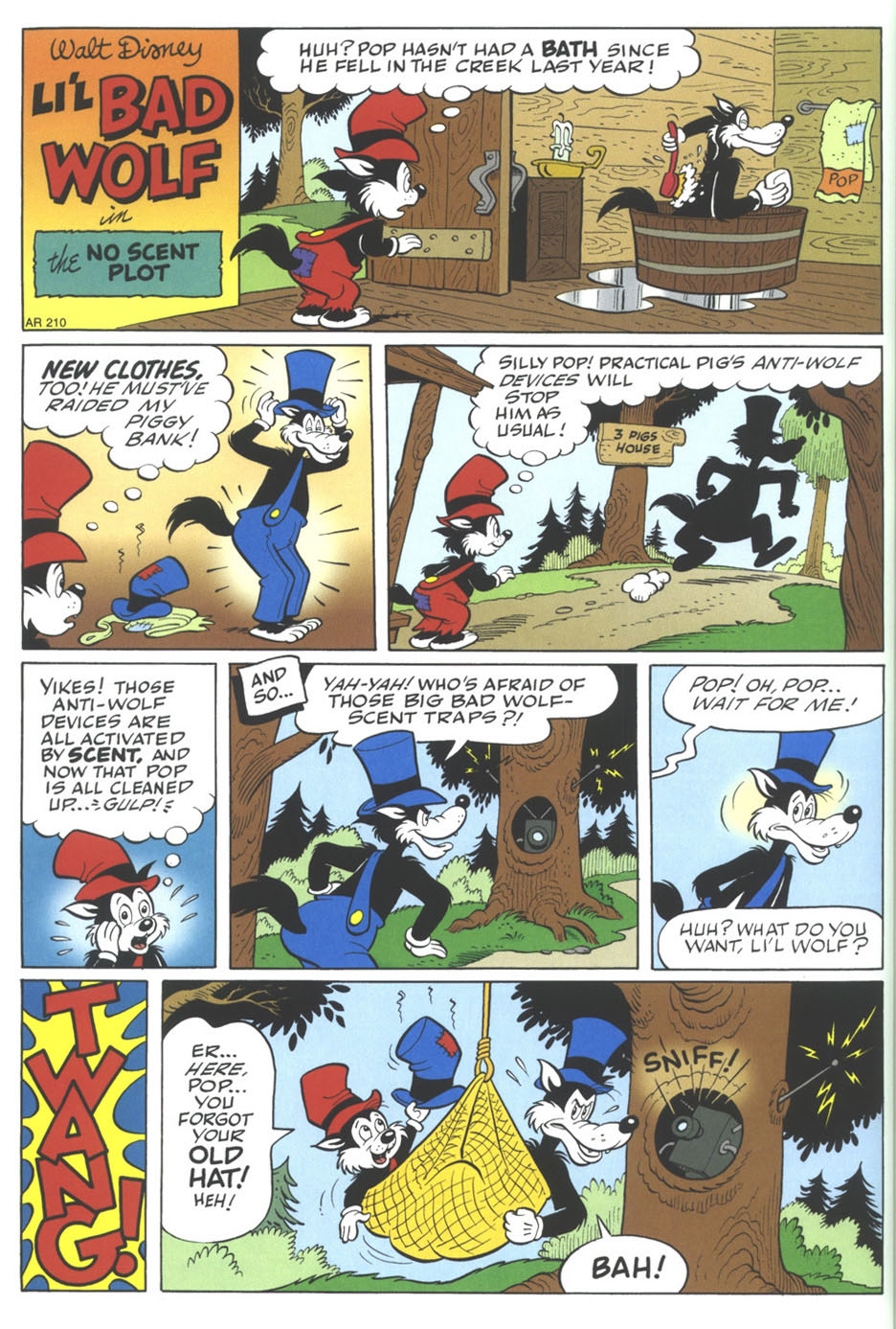 Read online Walt Disney's Comics and Stories comic -  Issue #601 - 46