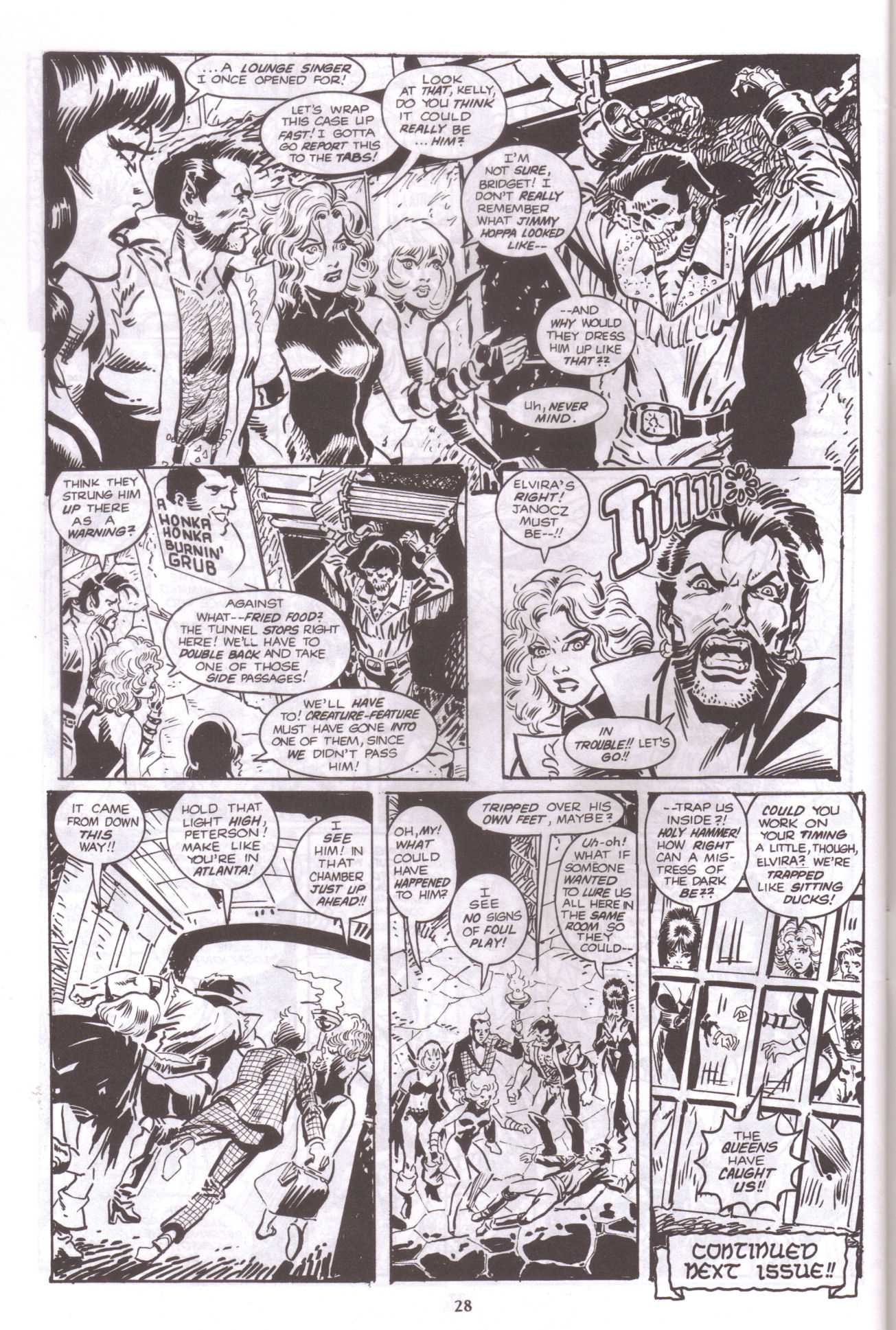 Read online Elvira, Mistress of the Dark comic -  Issue #40 - 29