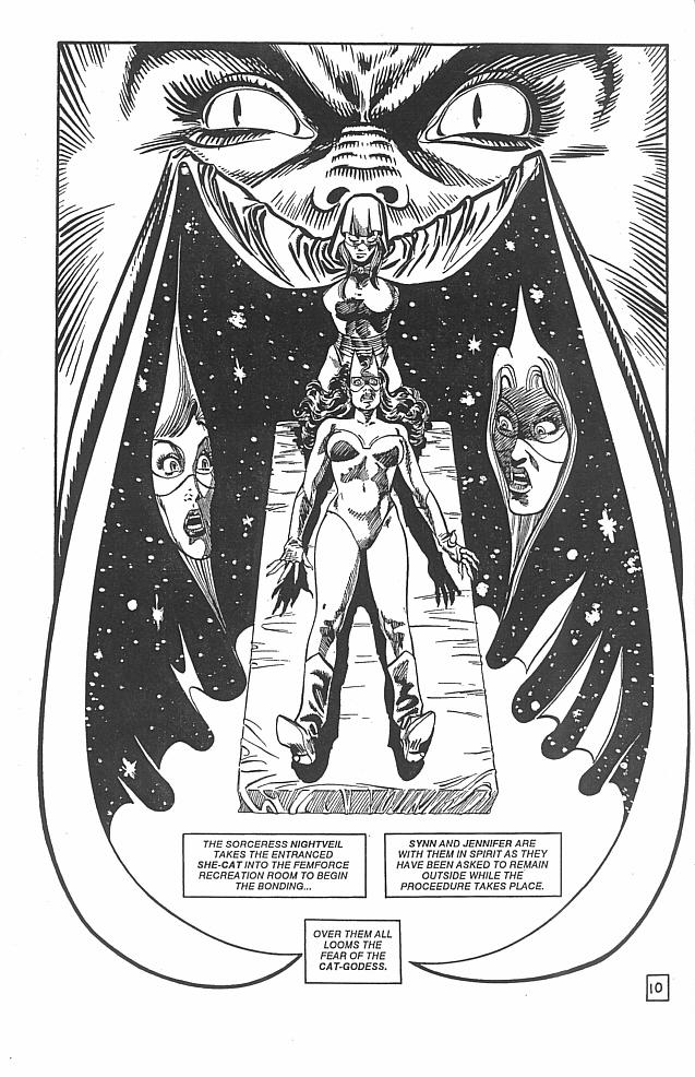 Read online Femforce: Rampaging She-Cat! comic -  Issue # Full - 33