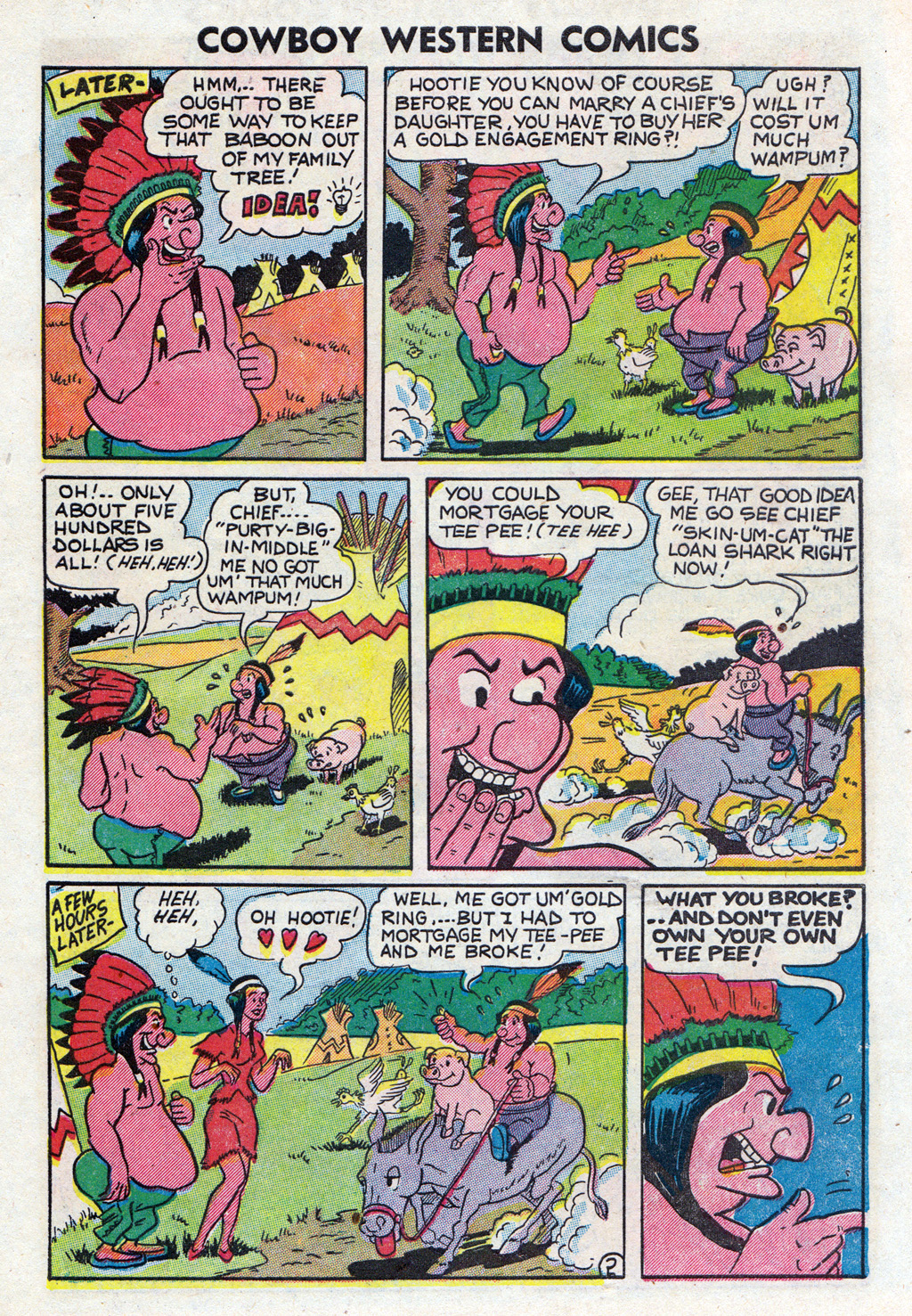 Read online Cowboy Western Comics (1948) comic -  Issue #37 - 27