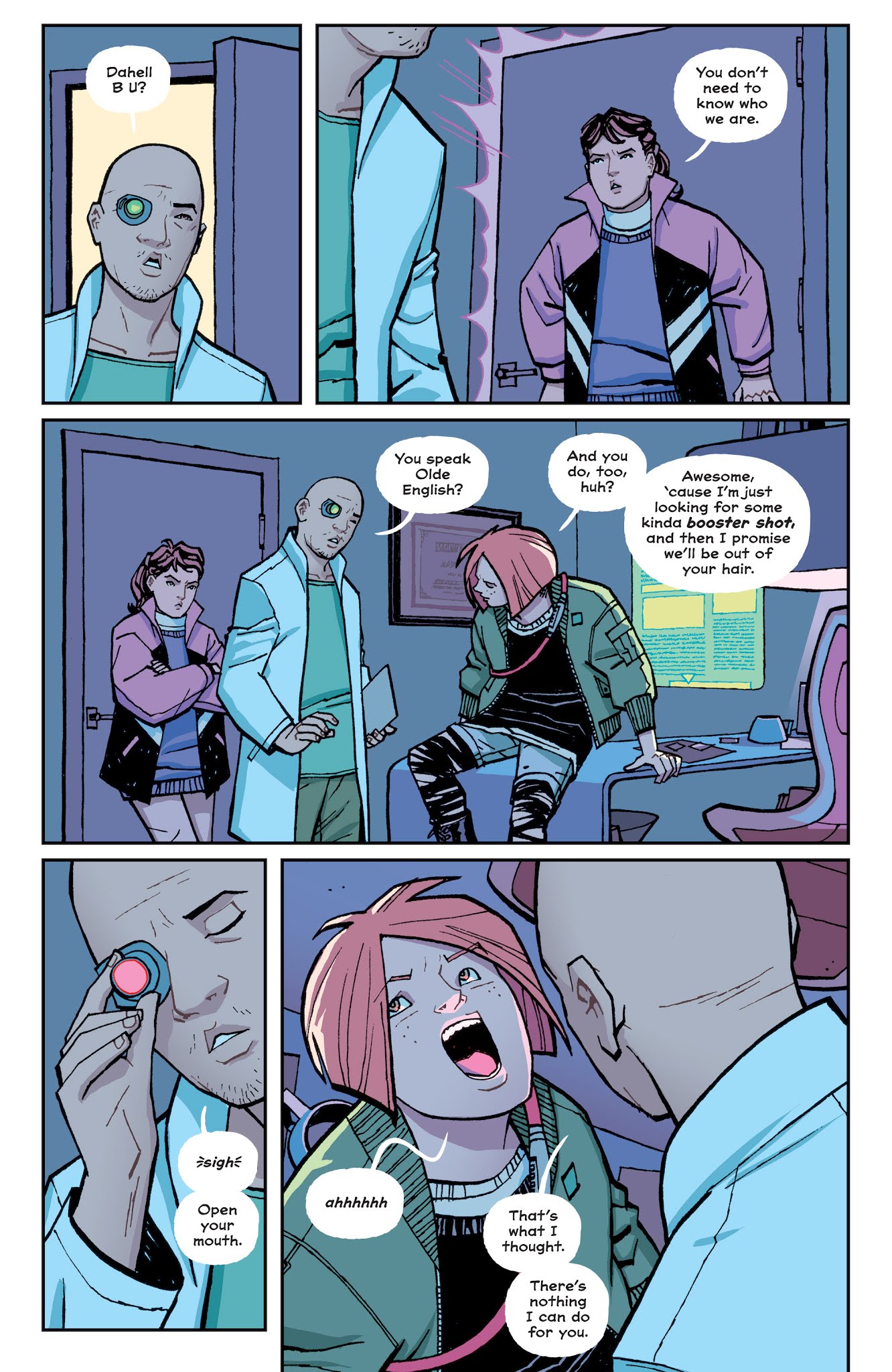 Read online Paper Girls comic -  Issue #23 - 24