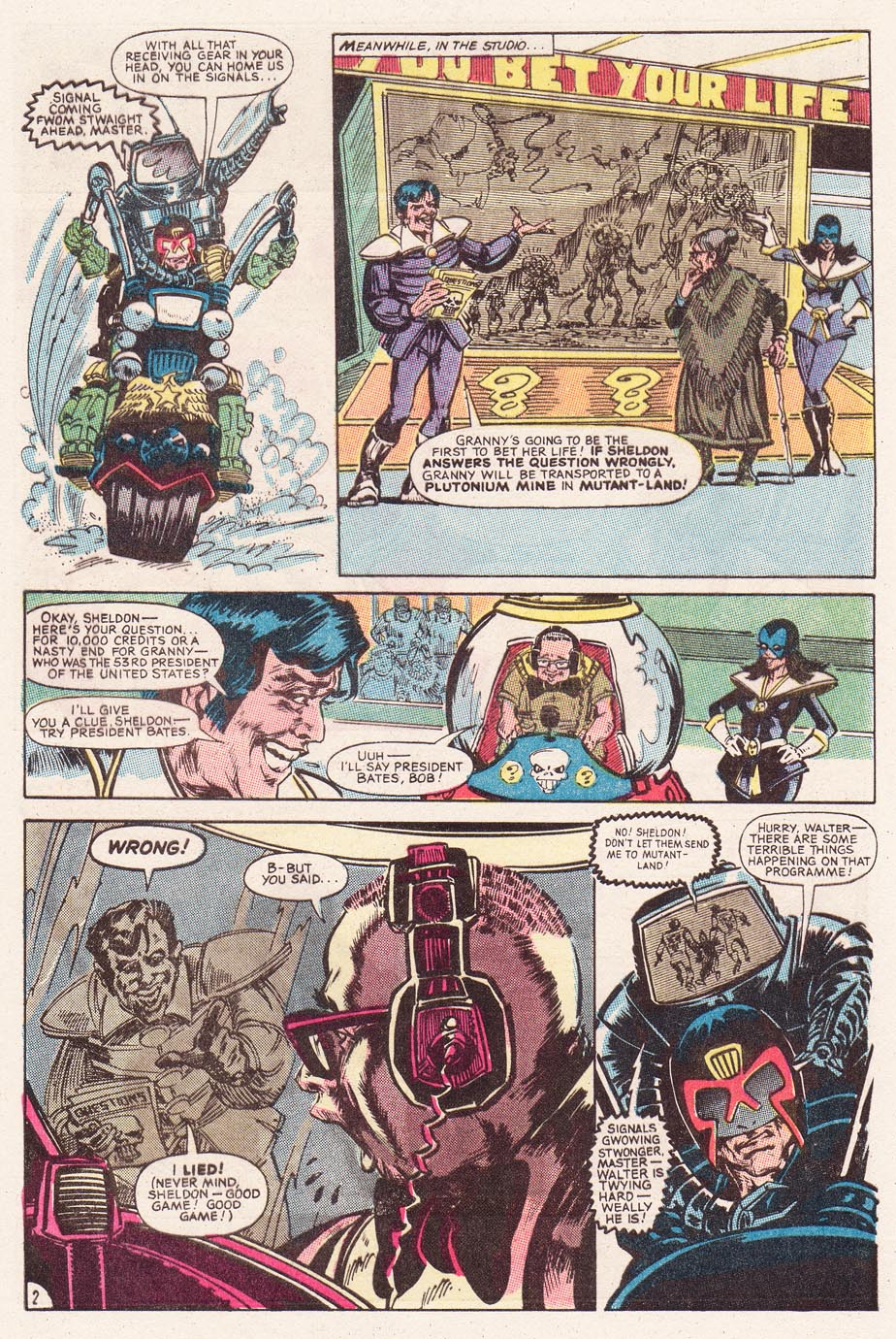 Read online Judge Dredd: The Early Cases comic -  Issue #3 - 3